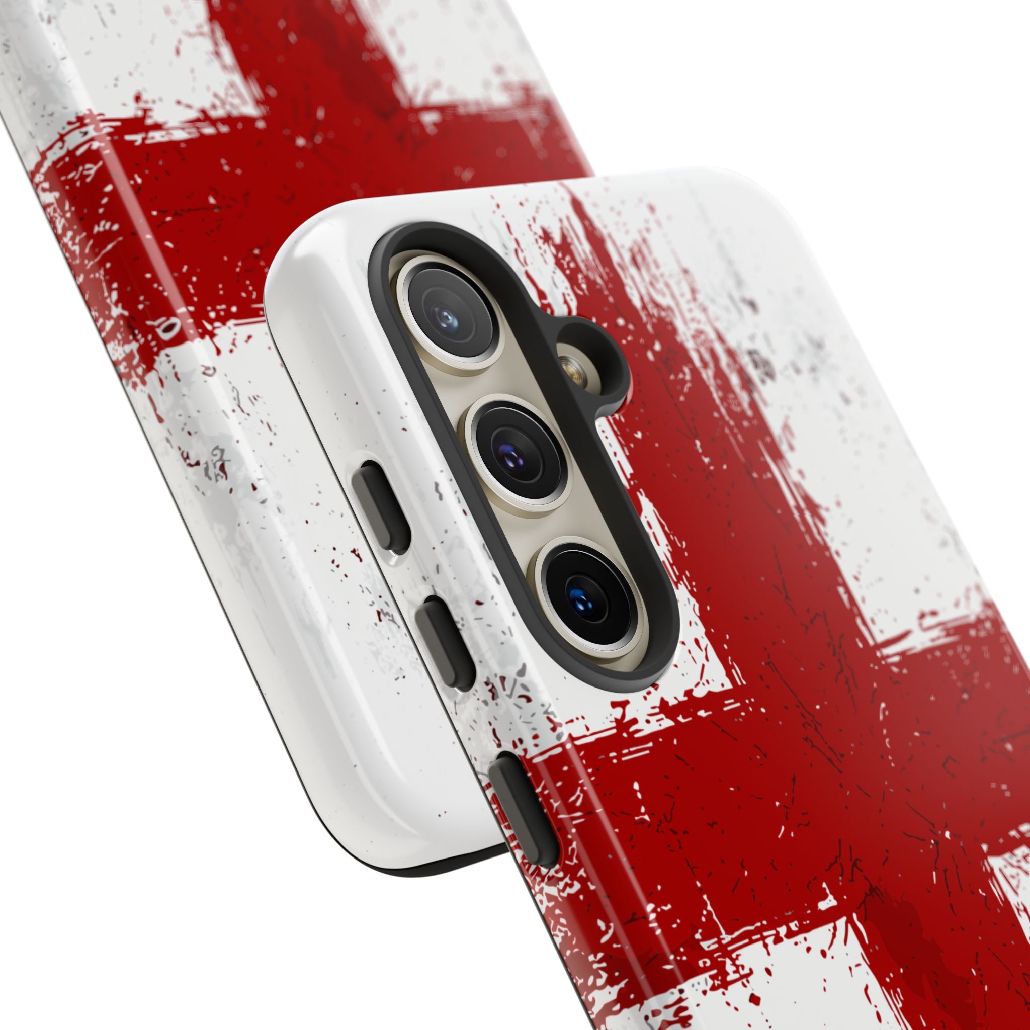 Phone Case - Distressed England St. George's Cross Patriotic Tough Case