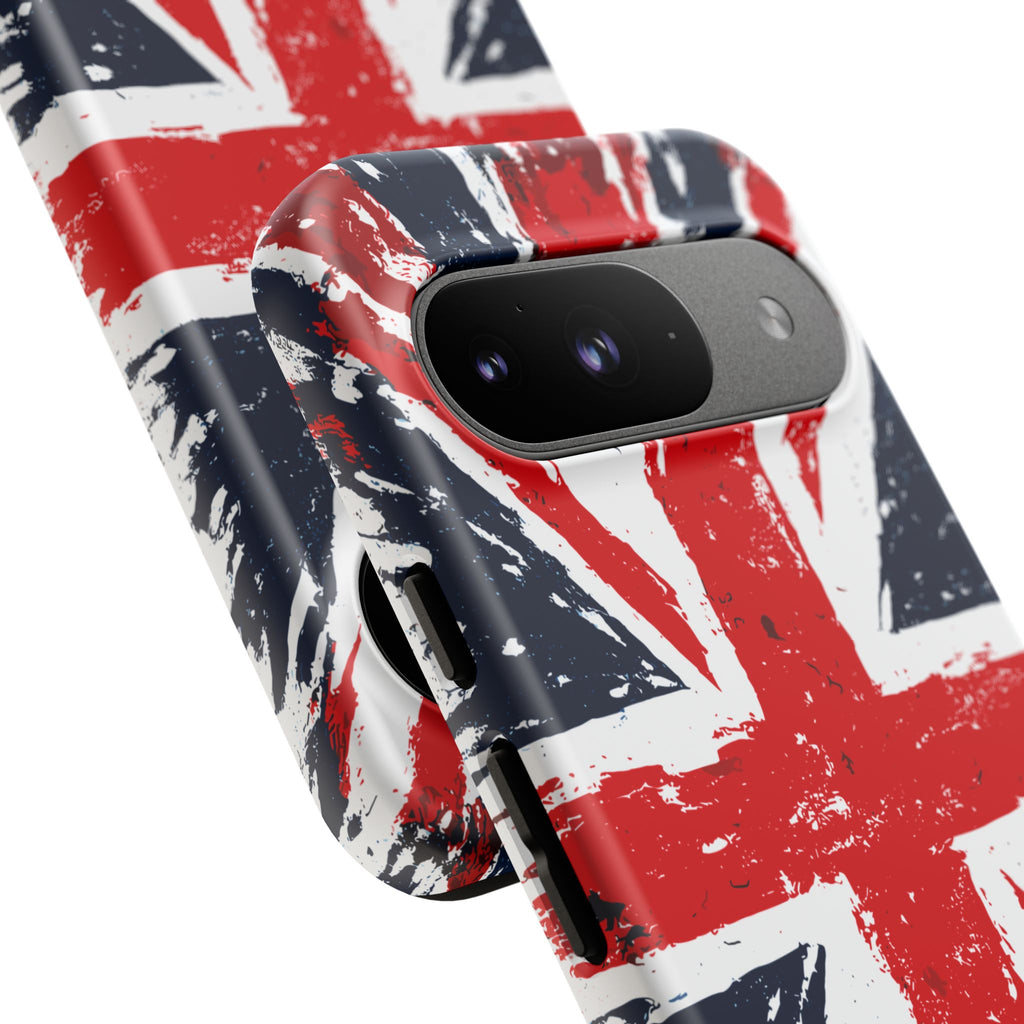 Union Jack Phone Case — Distressed British Flag Tough Case