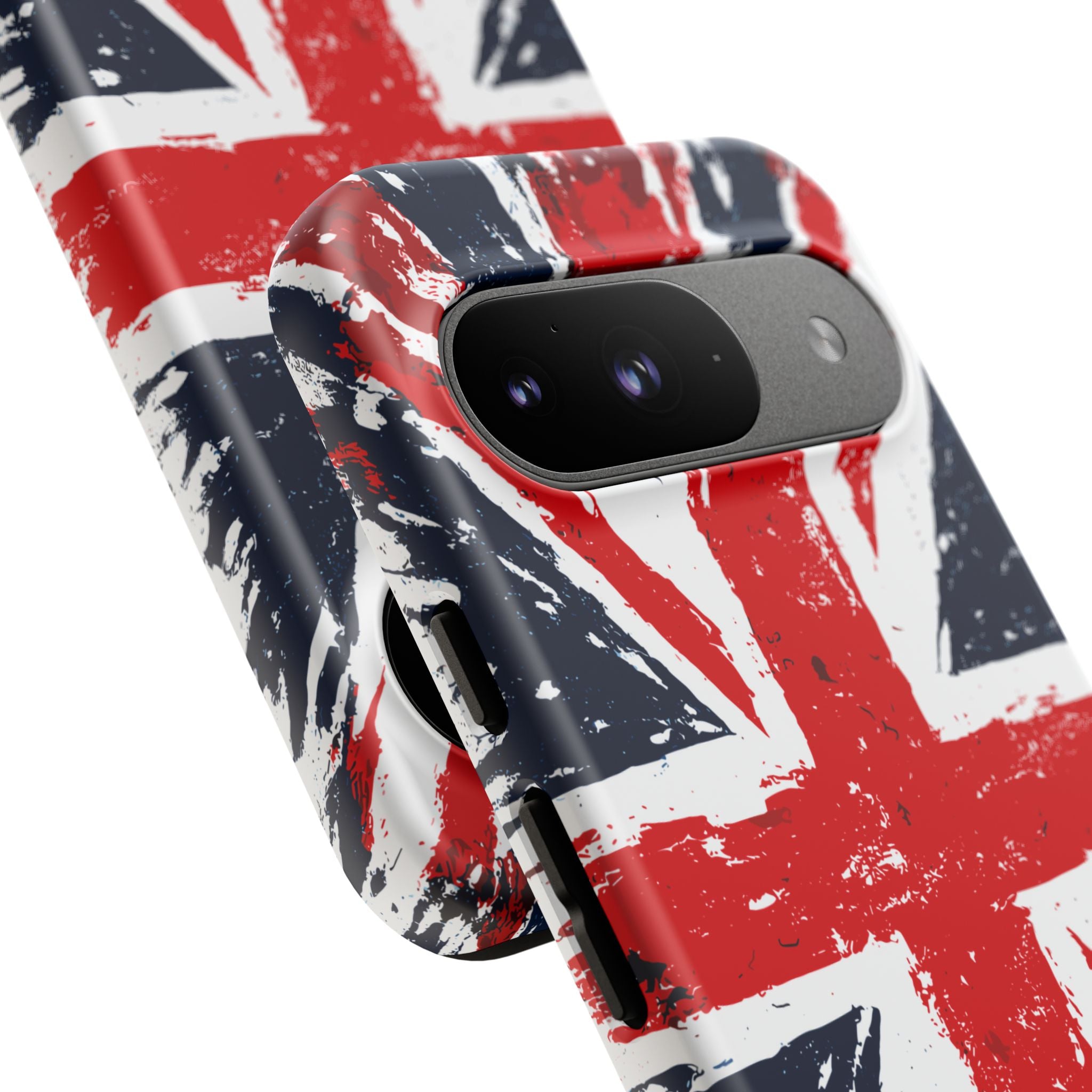 Union Jack Phone Case — Distressed British Flag Tough Case