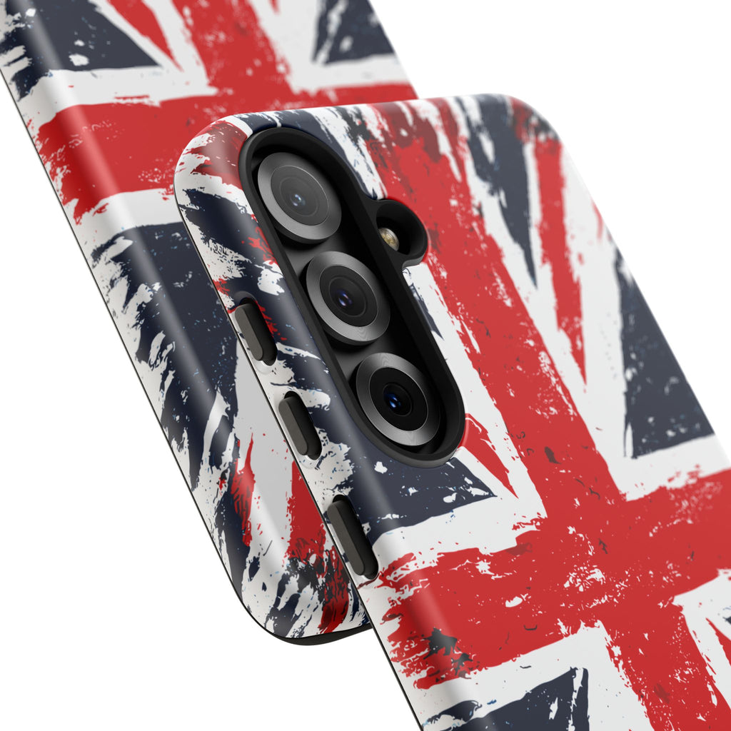 Union Jack Phone Case — Distressed British Flag Tough Case