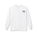 British Flag Crewneck Sweatshirt – Distressed Union Jack Pullover