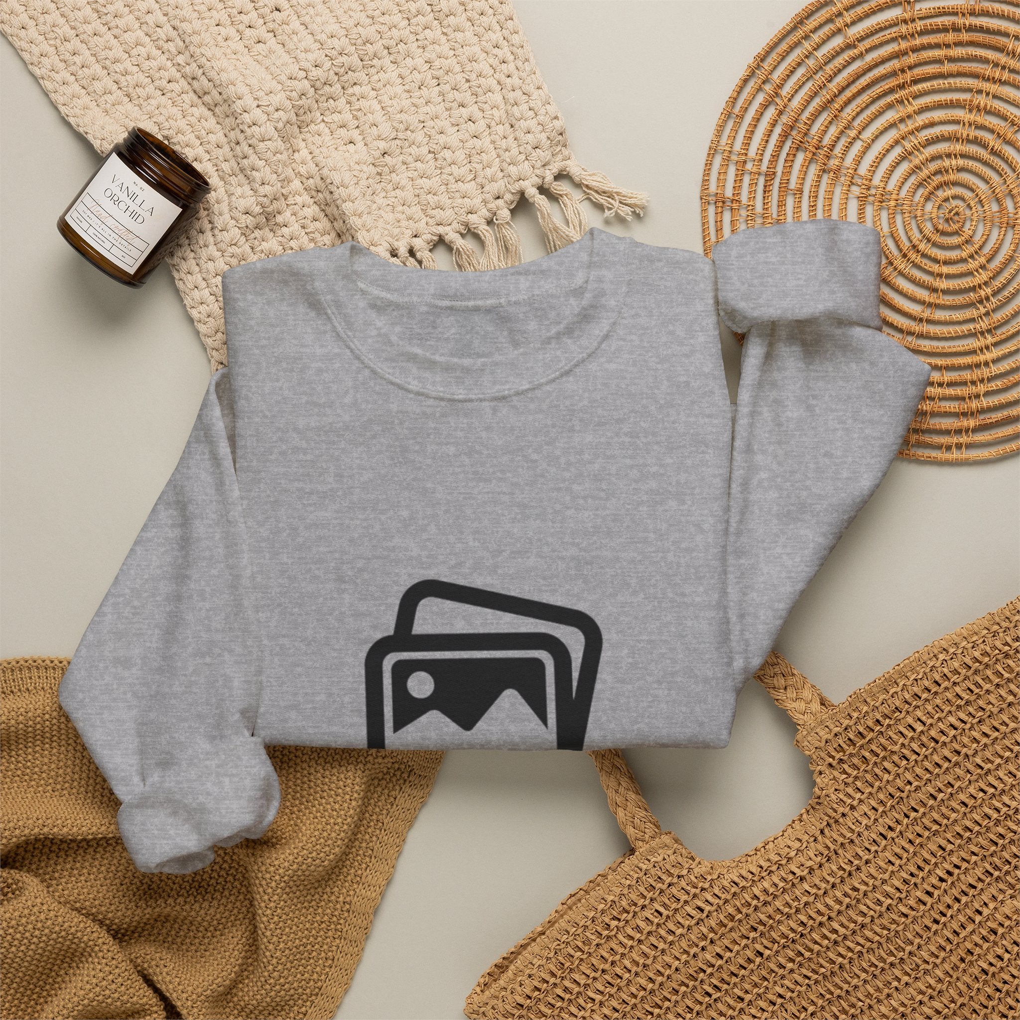 Custom Crewneck Sweatshirt — Personalized Image Print