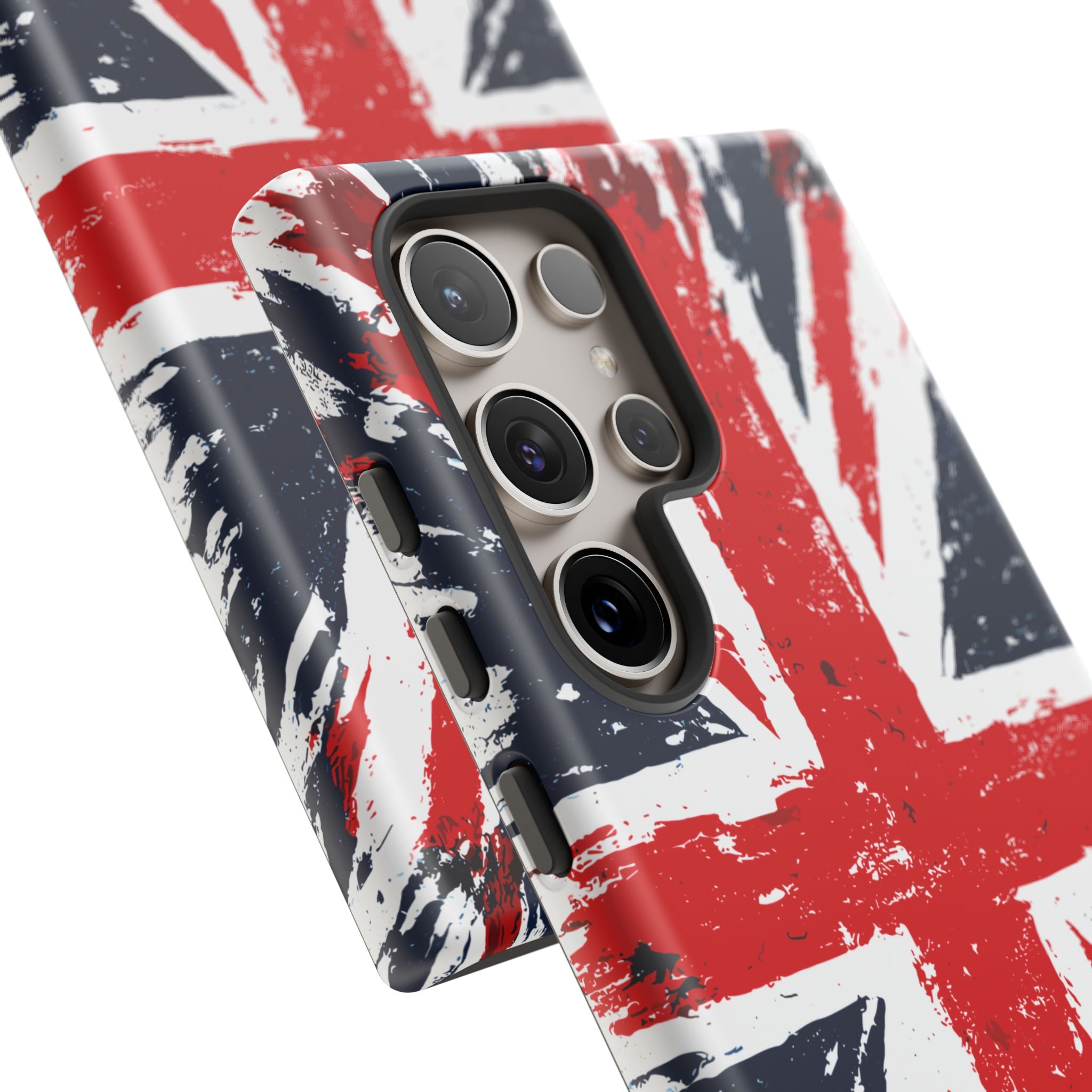 Union Jack Phone Case — Distressed British Flag Tough Case