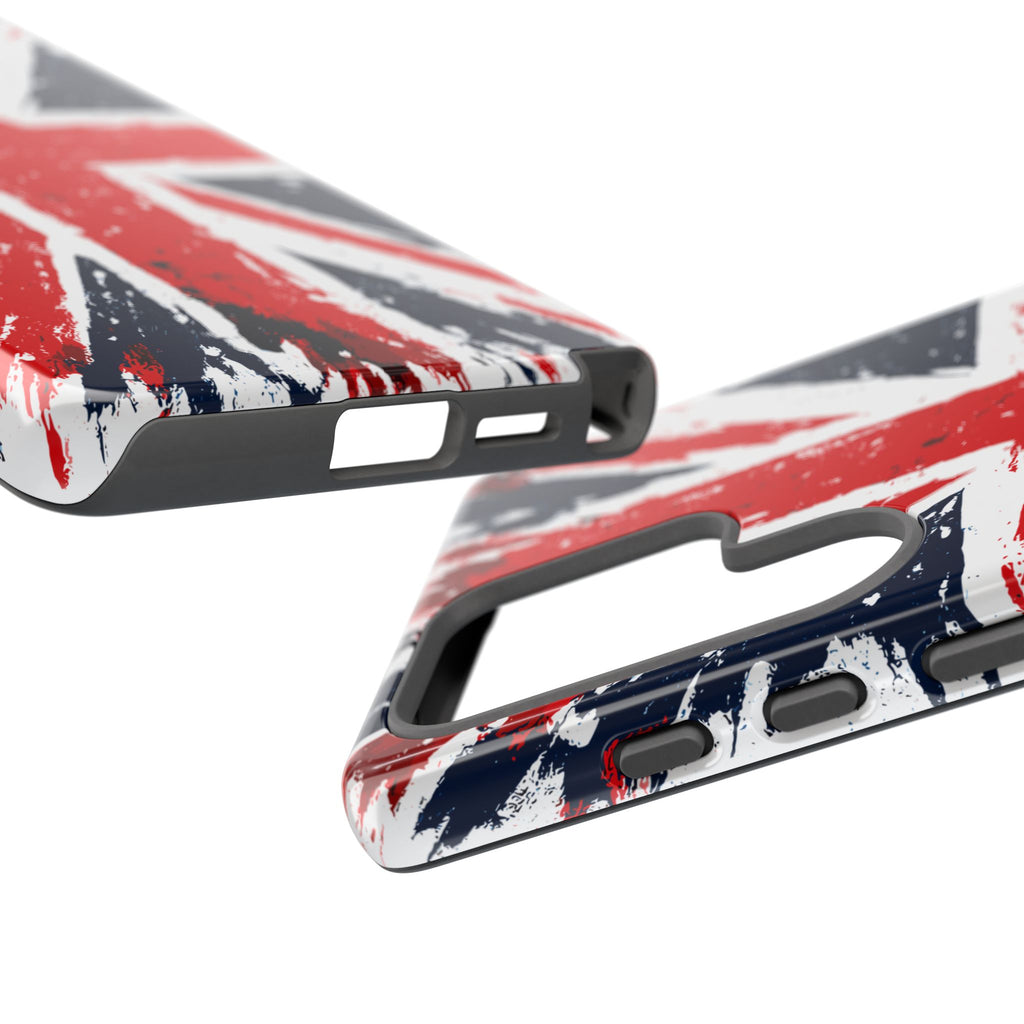 Union Jack Phone Case — Distressed British Flag Tough Case