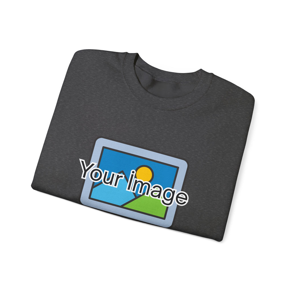 Personalized Image & Text Sweatshirt