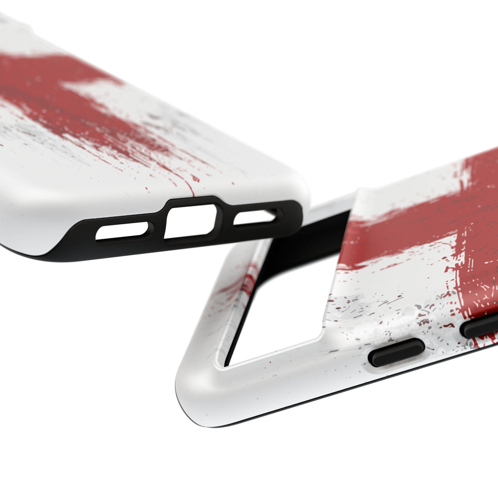 Phone Case - Distressed England St. George's Cross Patriotic Tough Case