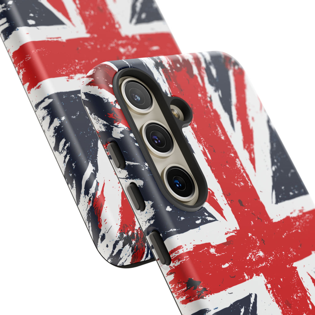 Union Jack Phone Case — Distressed British Flag Tough Case