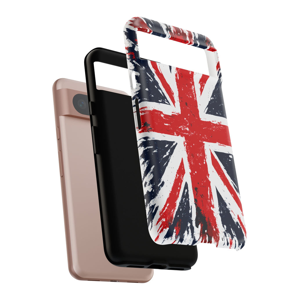 Union Jack Phone Case — Distressed British Flag Tough Case
