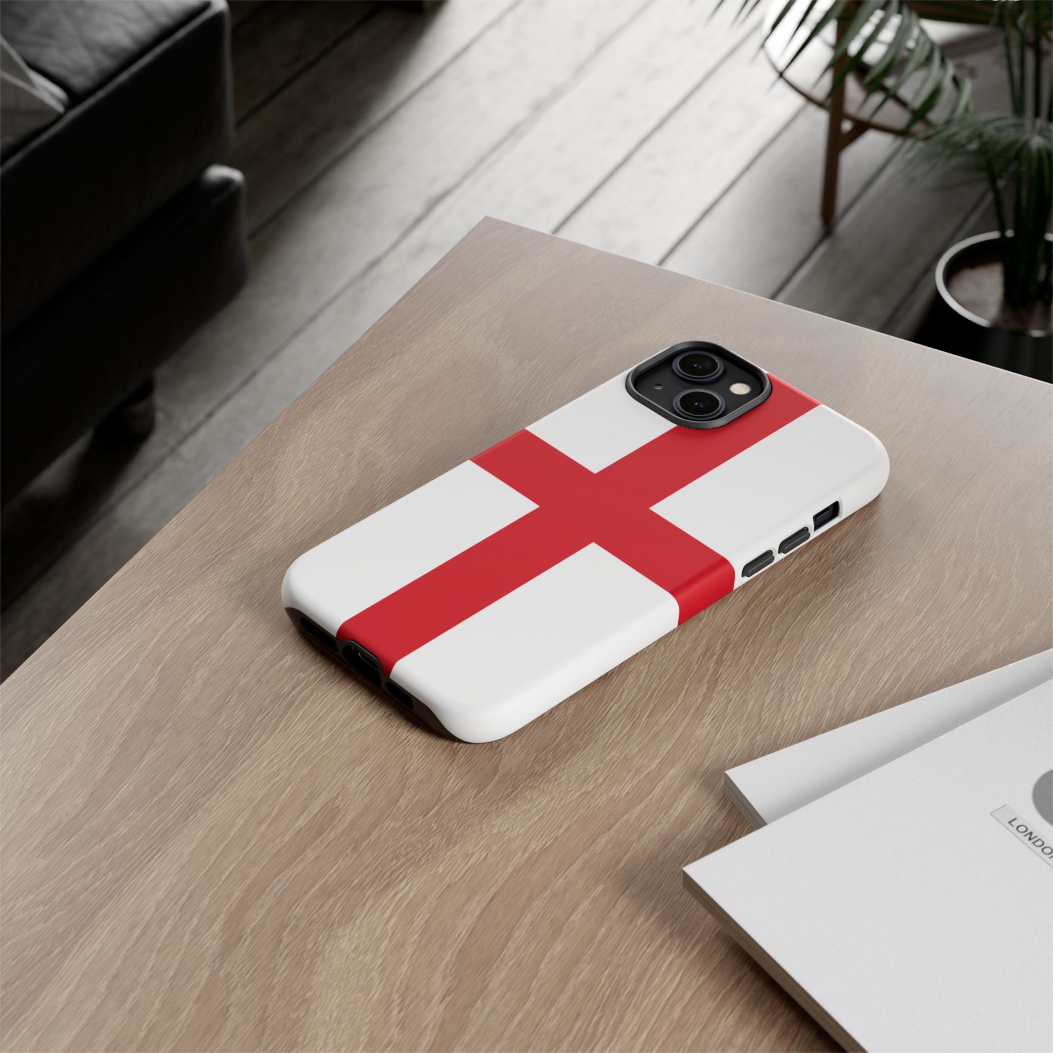 England Flag Tough Phone Case – St. George Cross Protective Cover