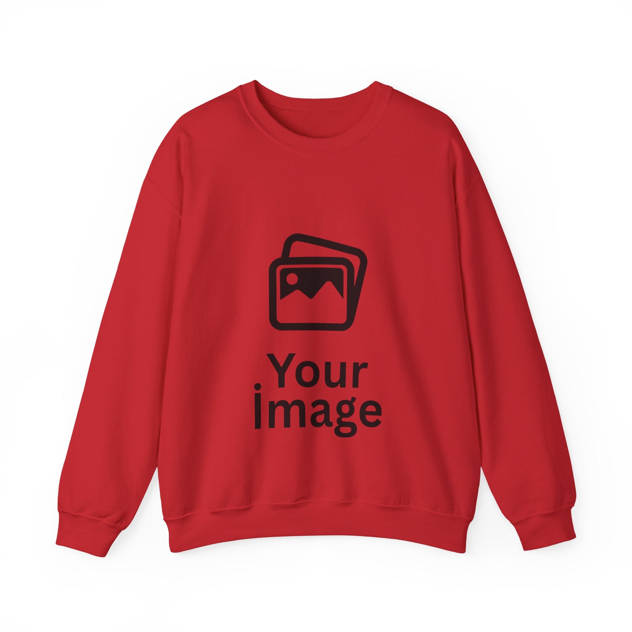 Custom Crewneck Sweatshirt — Personalized Image Print