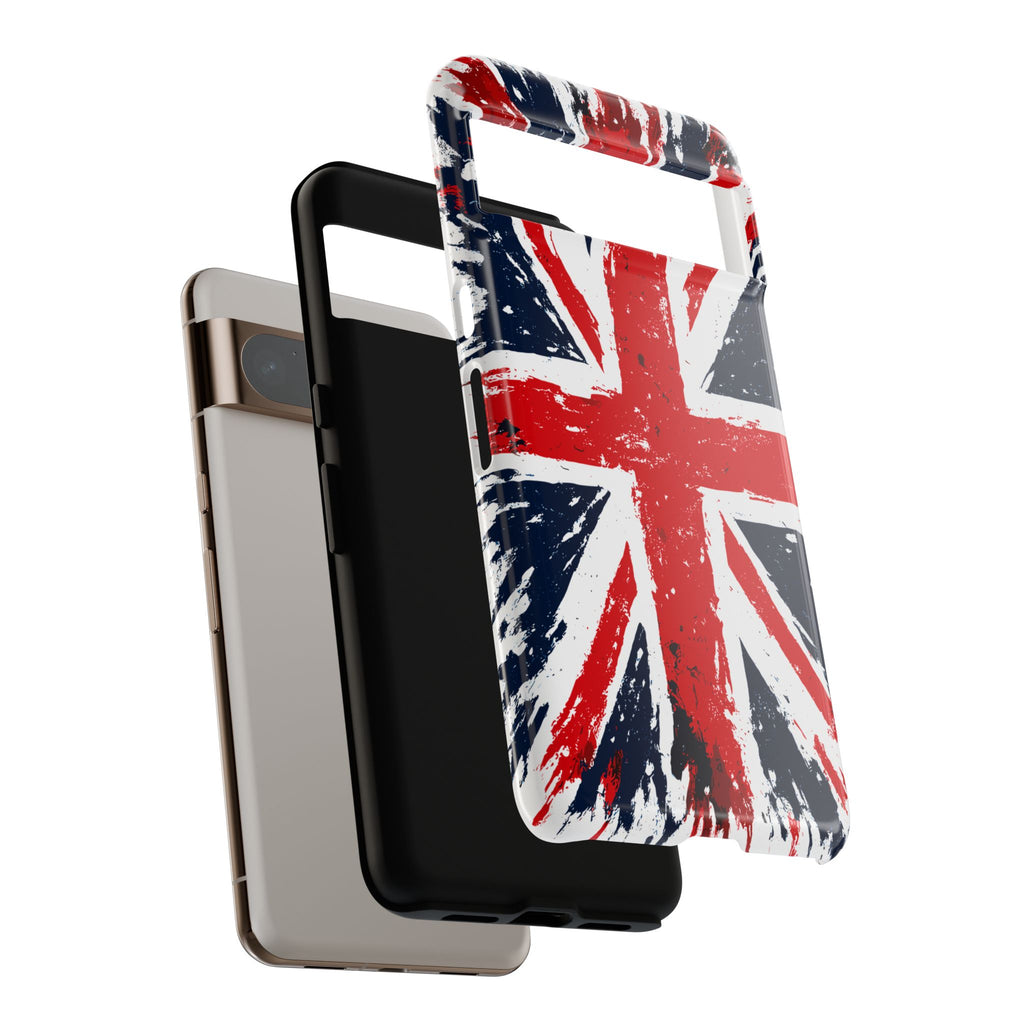 Union Jack Phone Case — Distressed British Flag Tough Case