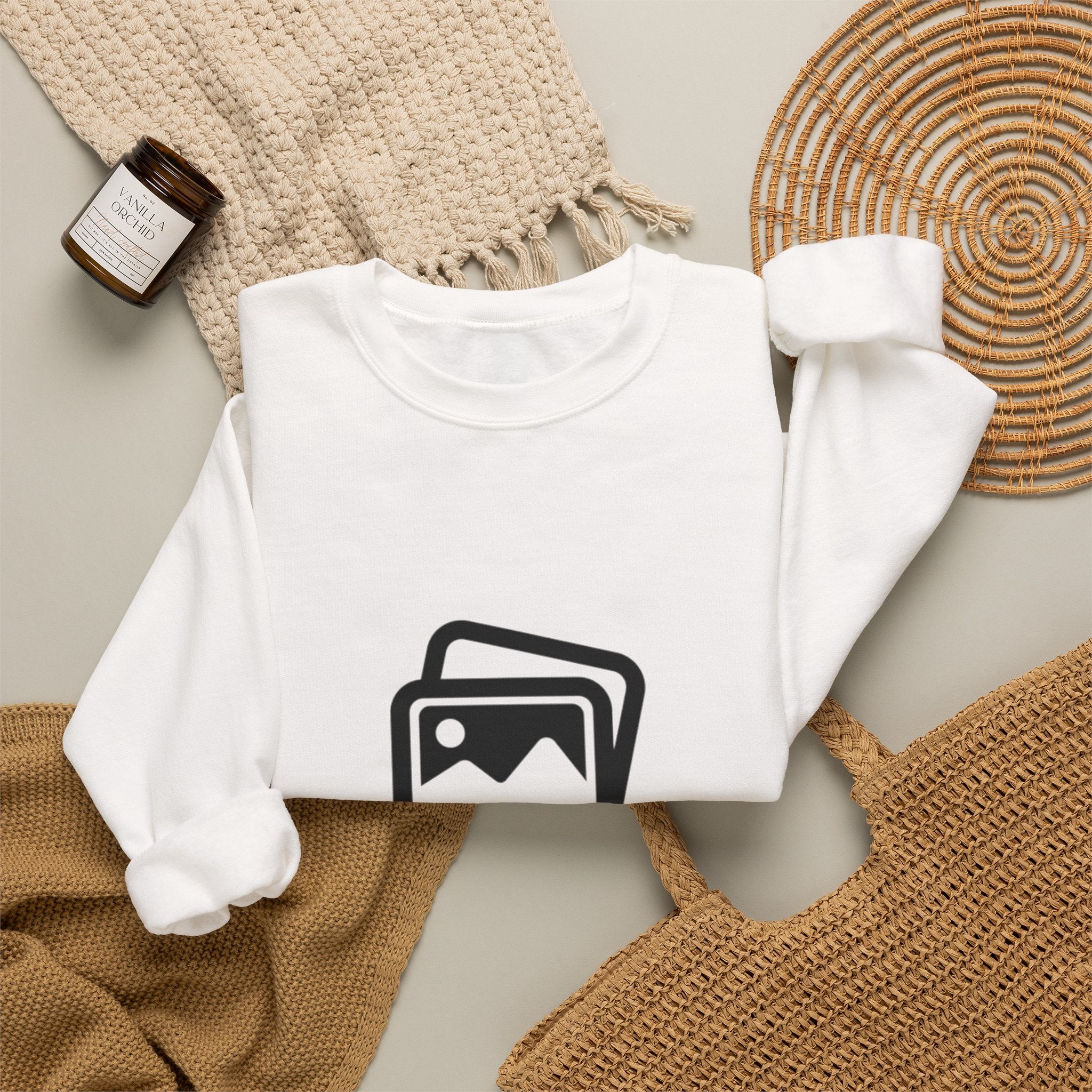 Custom Crewneck Sweatshirt — Personalized Image Print