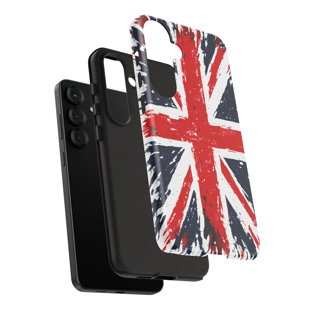 Union Jack Phone Case — Distressed British Flag Tough Case