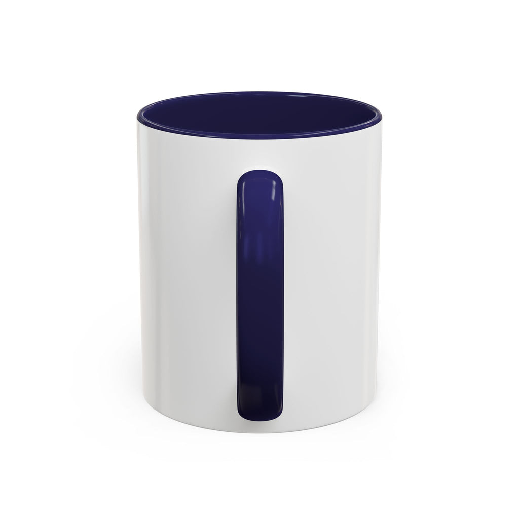Personalized Accent Coffee Mug - Custom Text & Image, 11oz/15oz