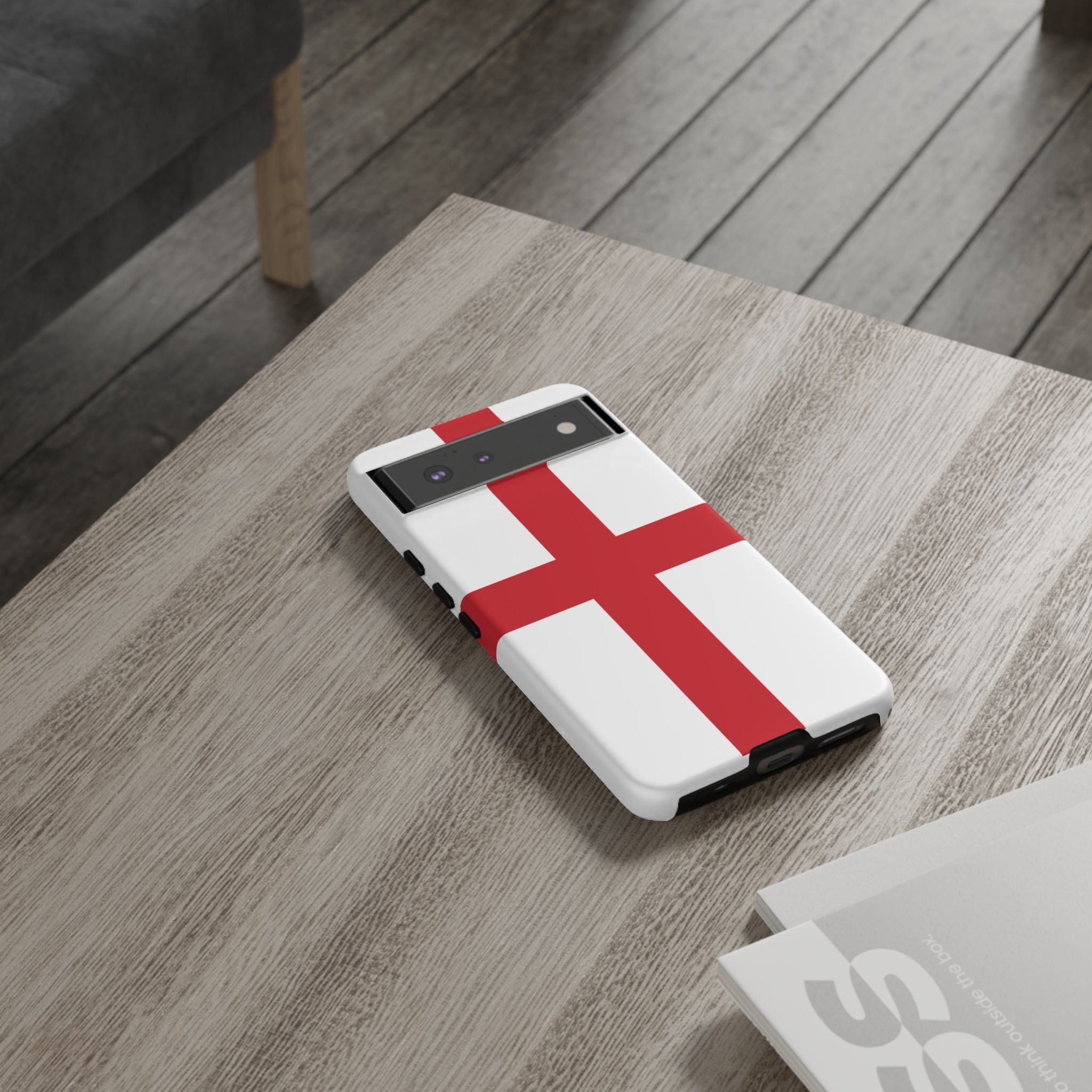 England Flag Tough Phone Case – St. George Cross Protective Cover