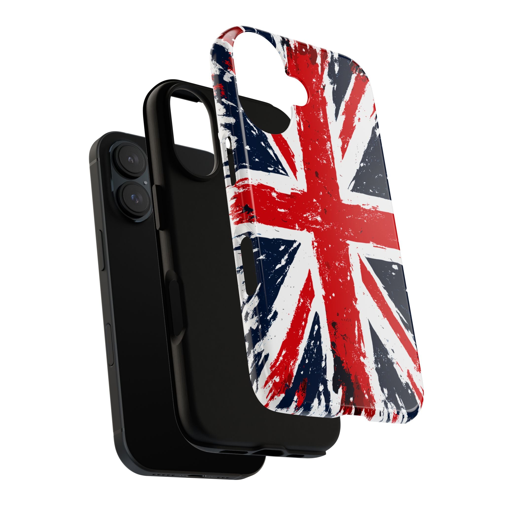 Union Jack Phone Case — Distressed British Flag Tough Case