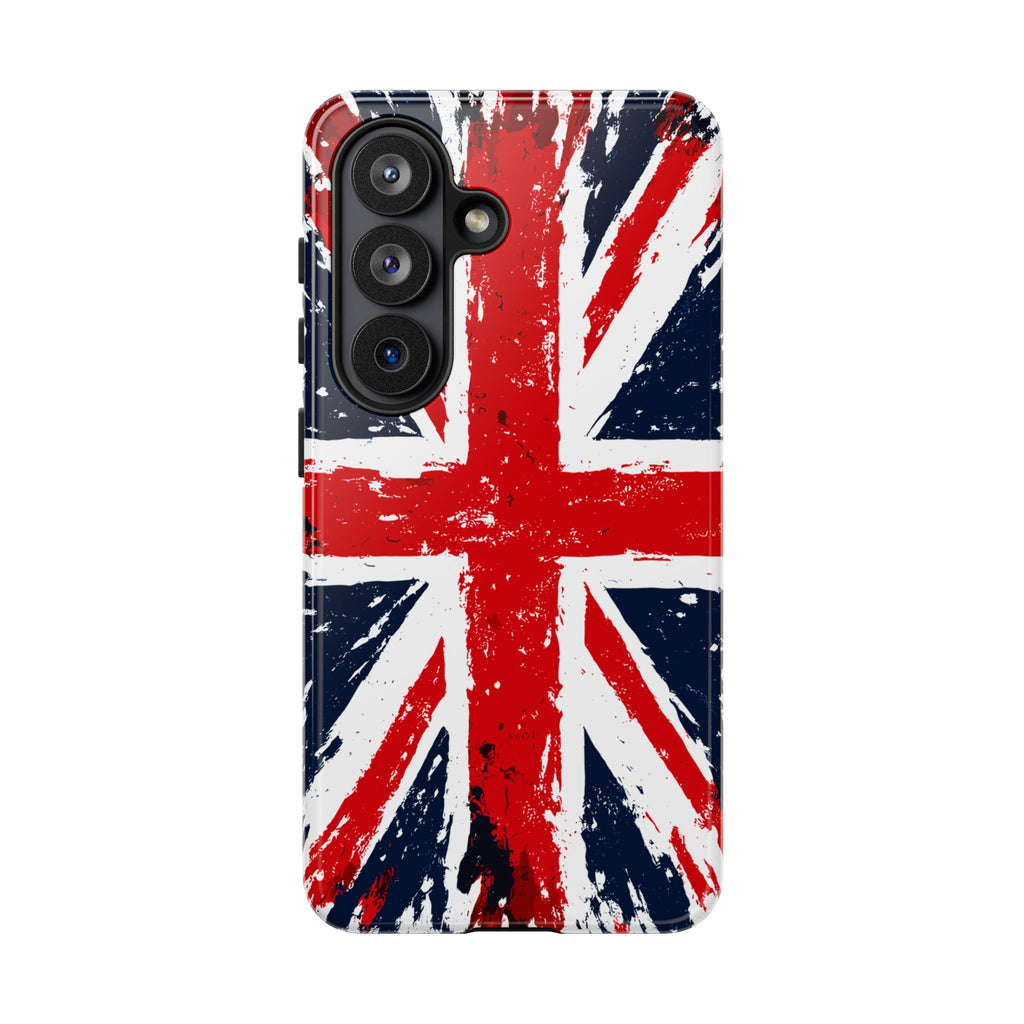Union Jack Phone Case — Distressed British Flag Tough Case