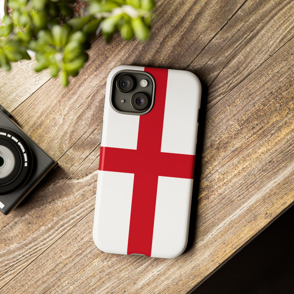 England Flag Tough Phone Case – St. George Cross Protective Cover