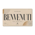 Benvenuti Doormat – Italian Welcome Polyester Entry Mat