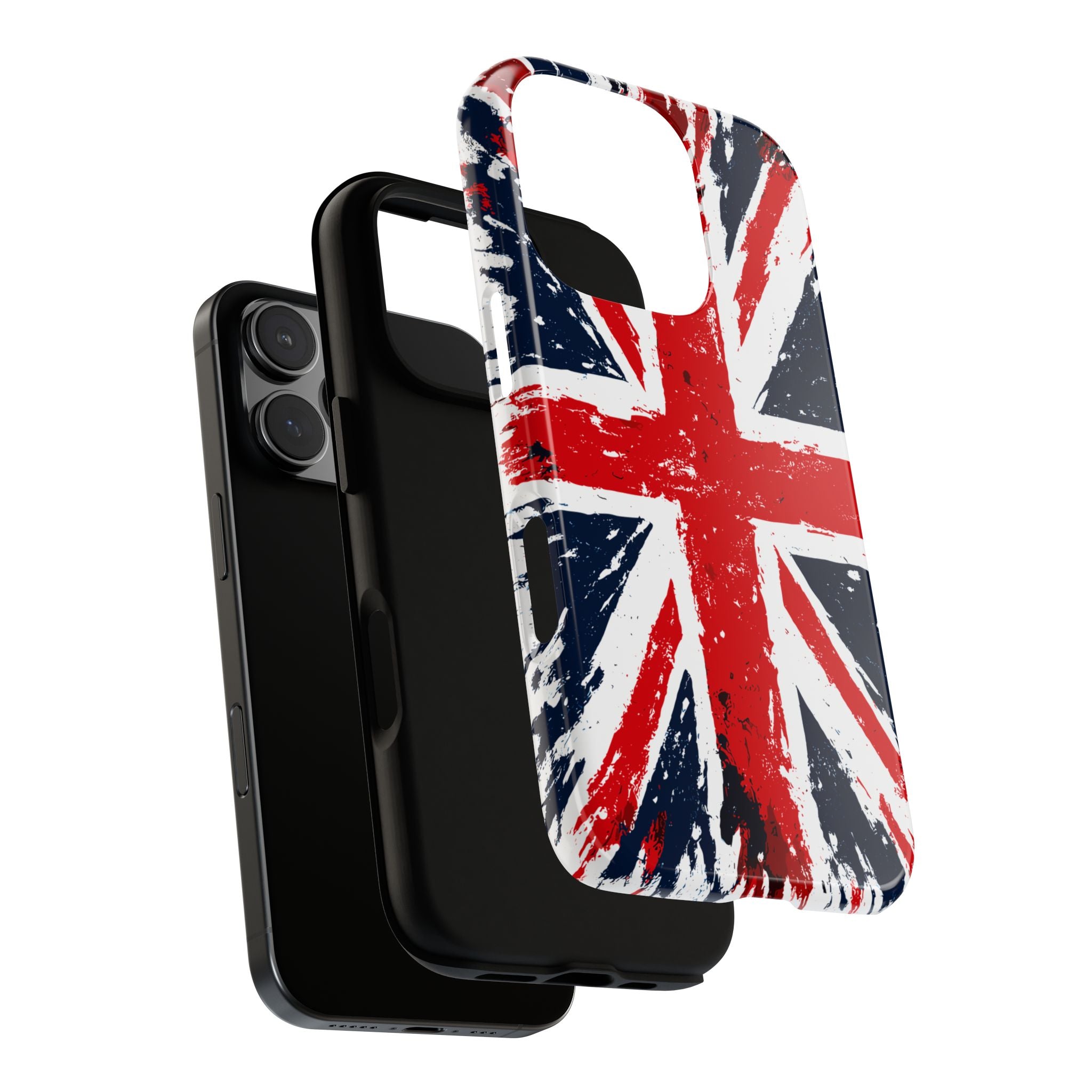 Union Jack Phone Case — Distressed British Flag Tough Case