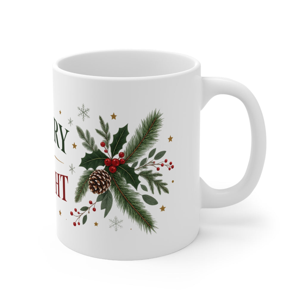 Merry & Bright Christmas Mug
