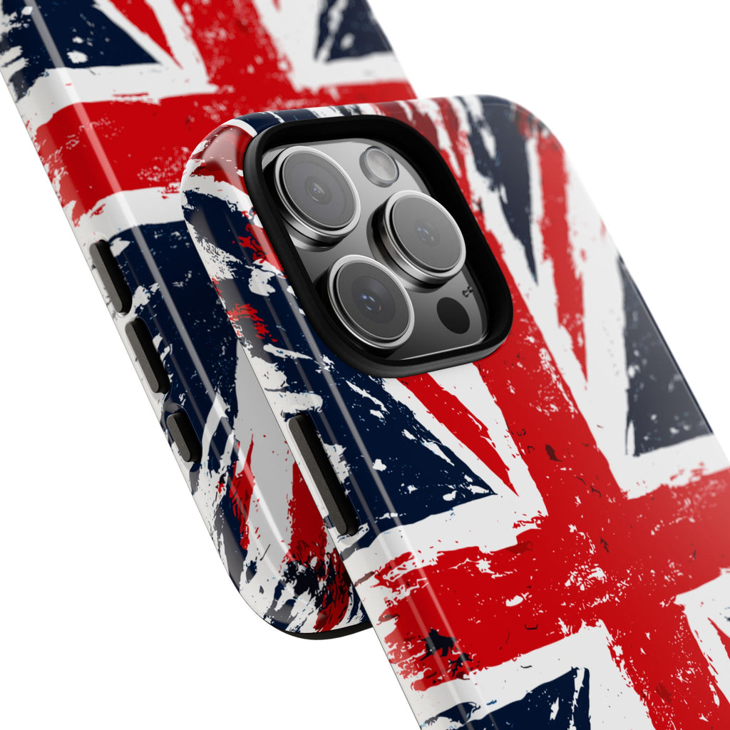 Union Jack Phone Case — Distressed British Flag Tough Case