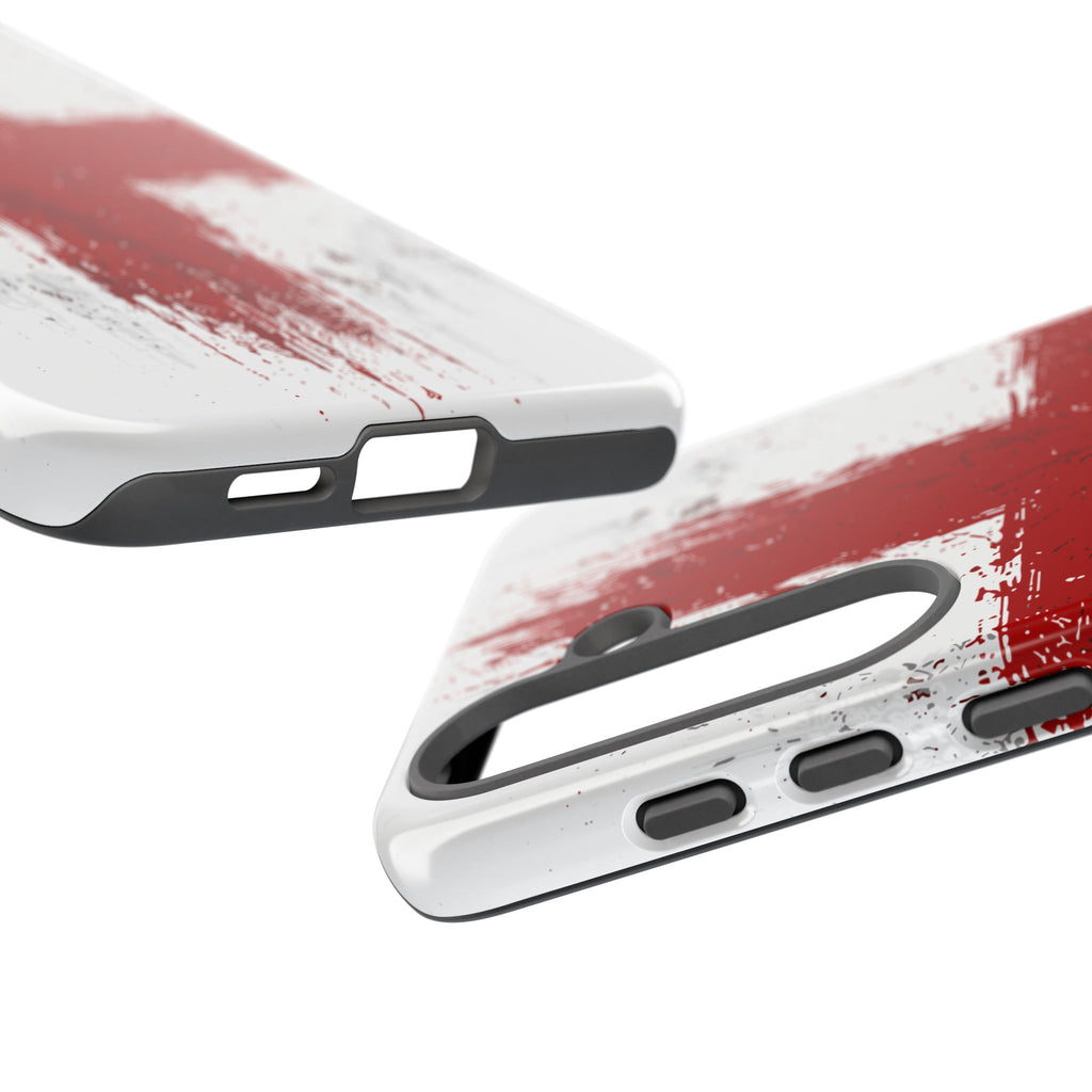 Phone Case - Distressed England St. George's Cross Patriotic Tough Case