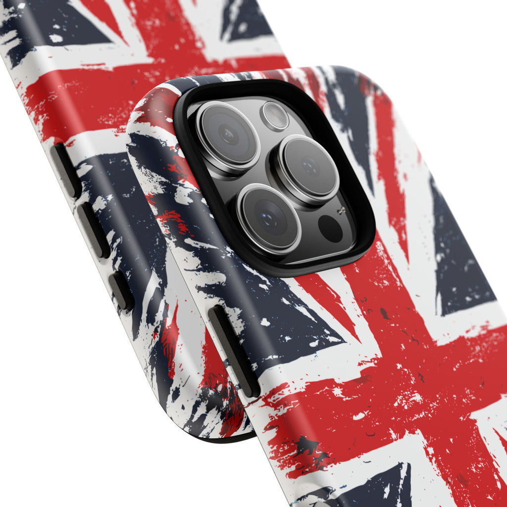 Union Jack Phone Case — Distressed British Flag Tough Case
