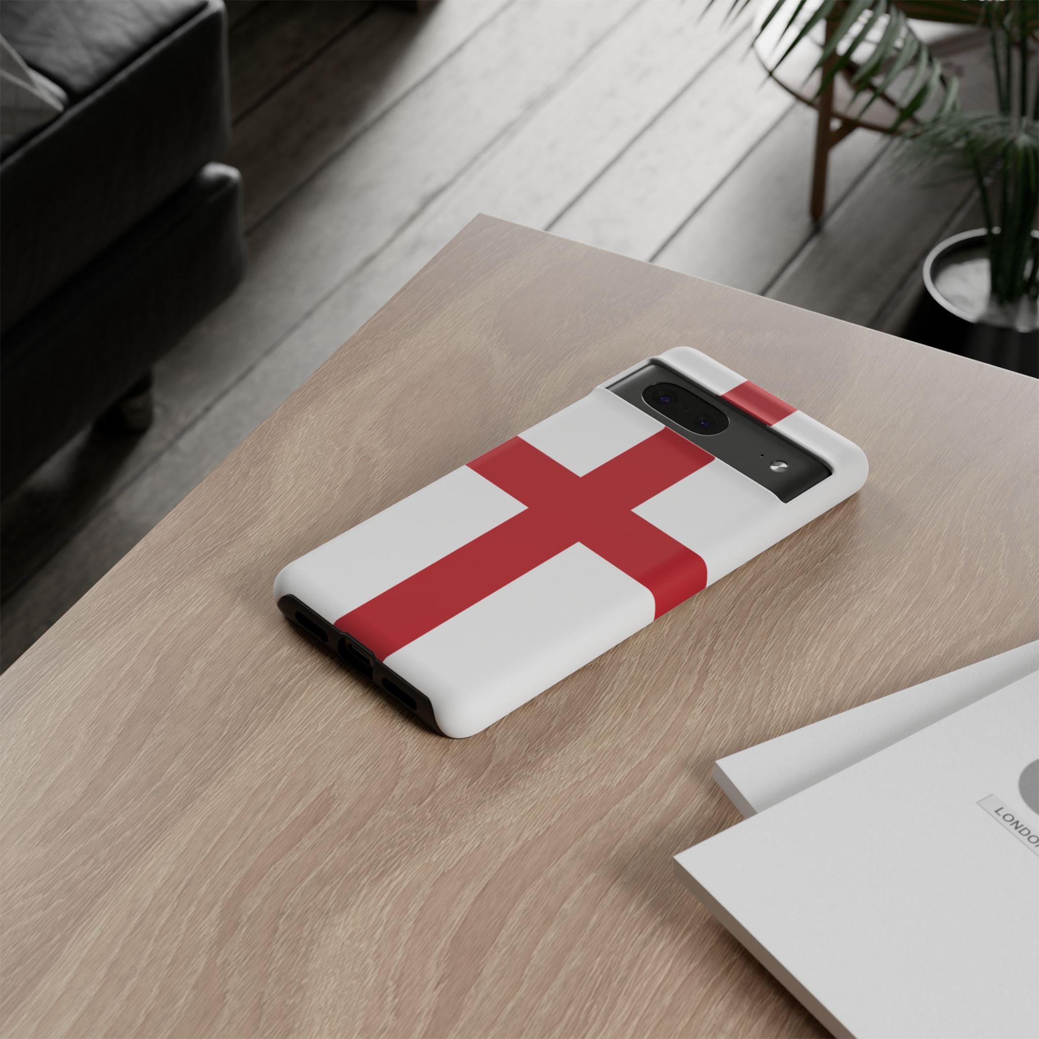 England Flag Tough Phone Case – St. George Cross Protective Cover