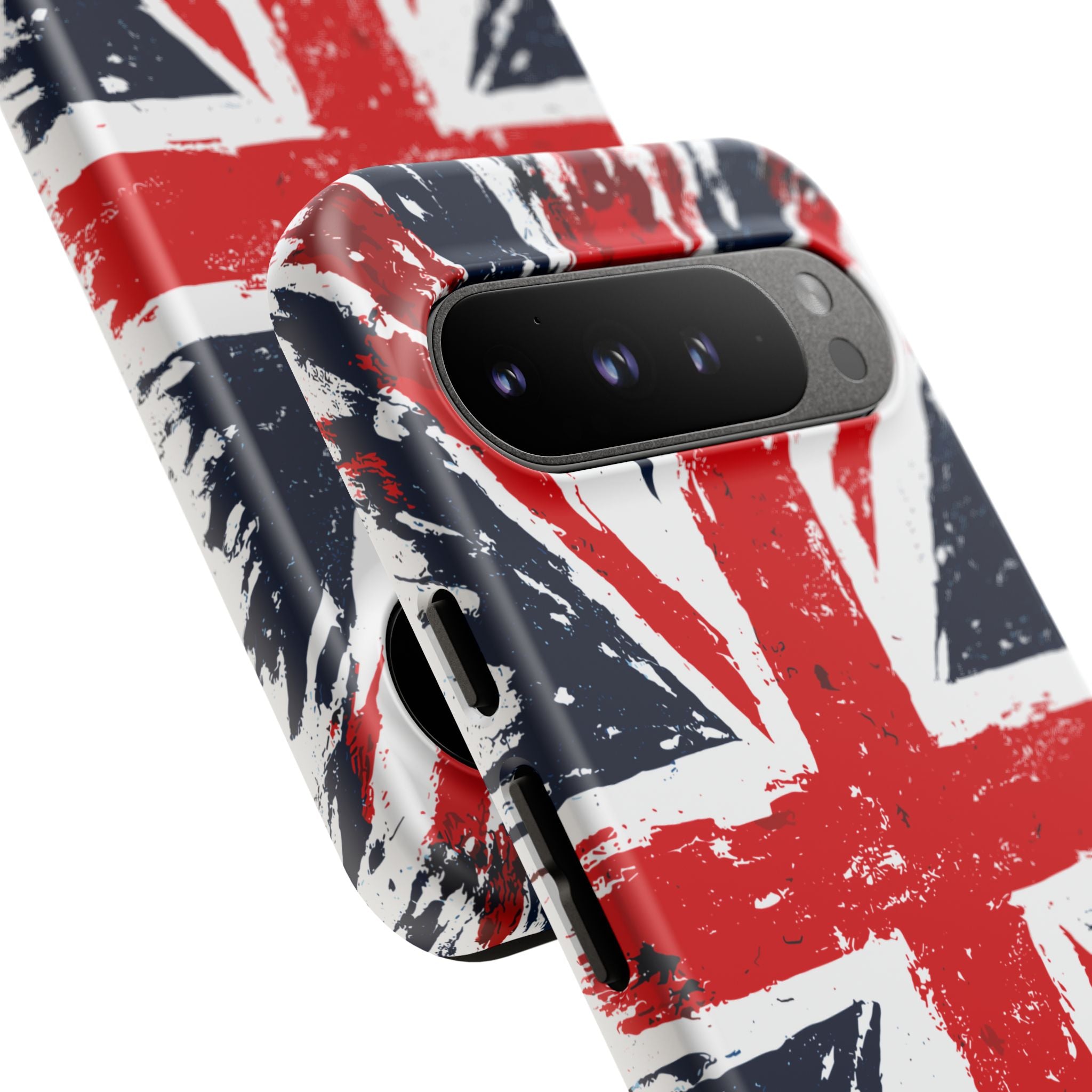 Union Jack Phone Case — Distressed British Flag Tough Case