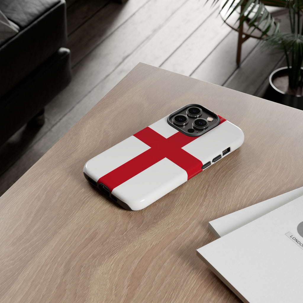 England Flag Tough Phone Case – St. George Cross Protective Cover