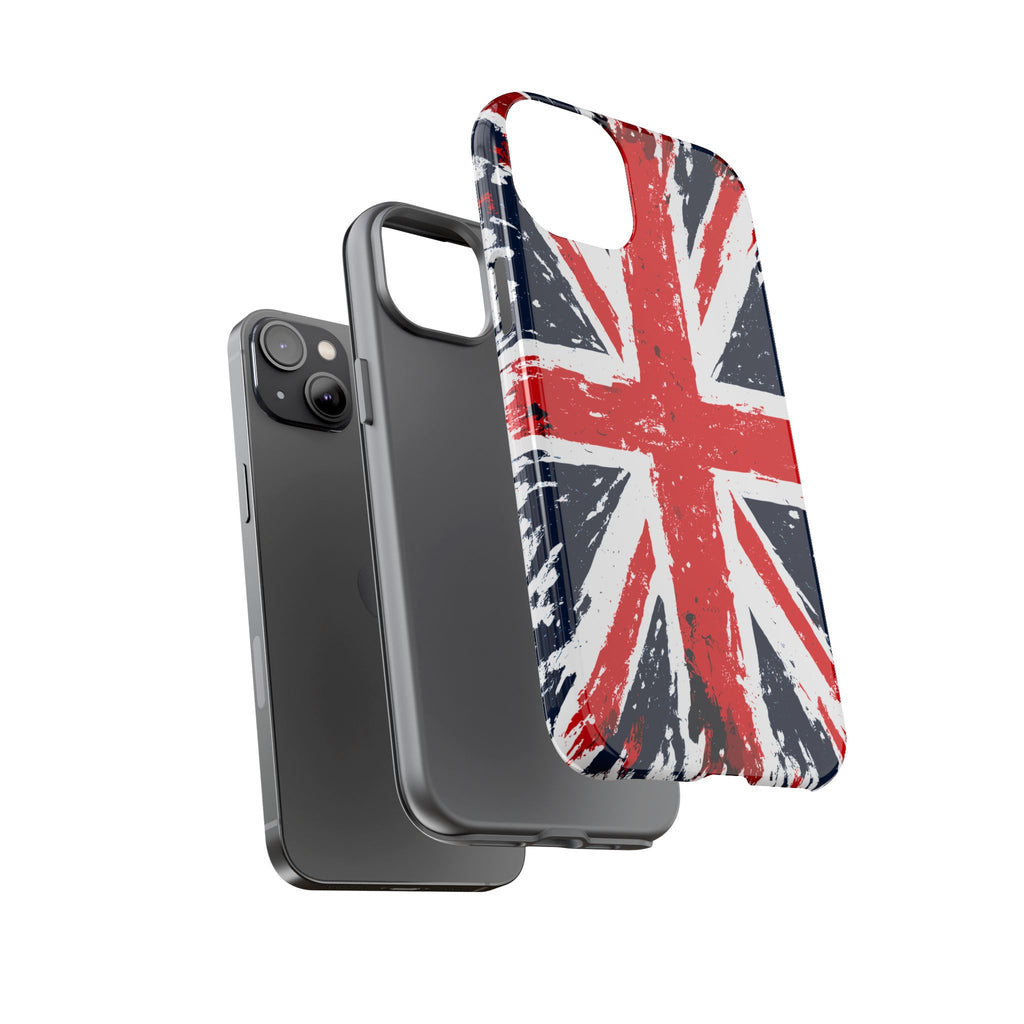 Union Jack Phone Case — Distressed British Flag Tough Case