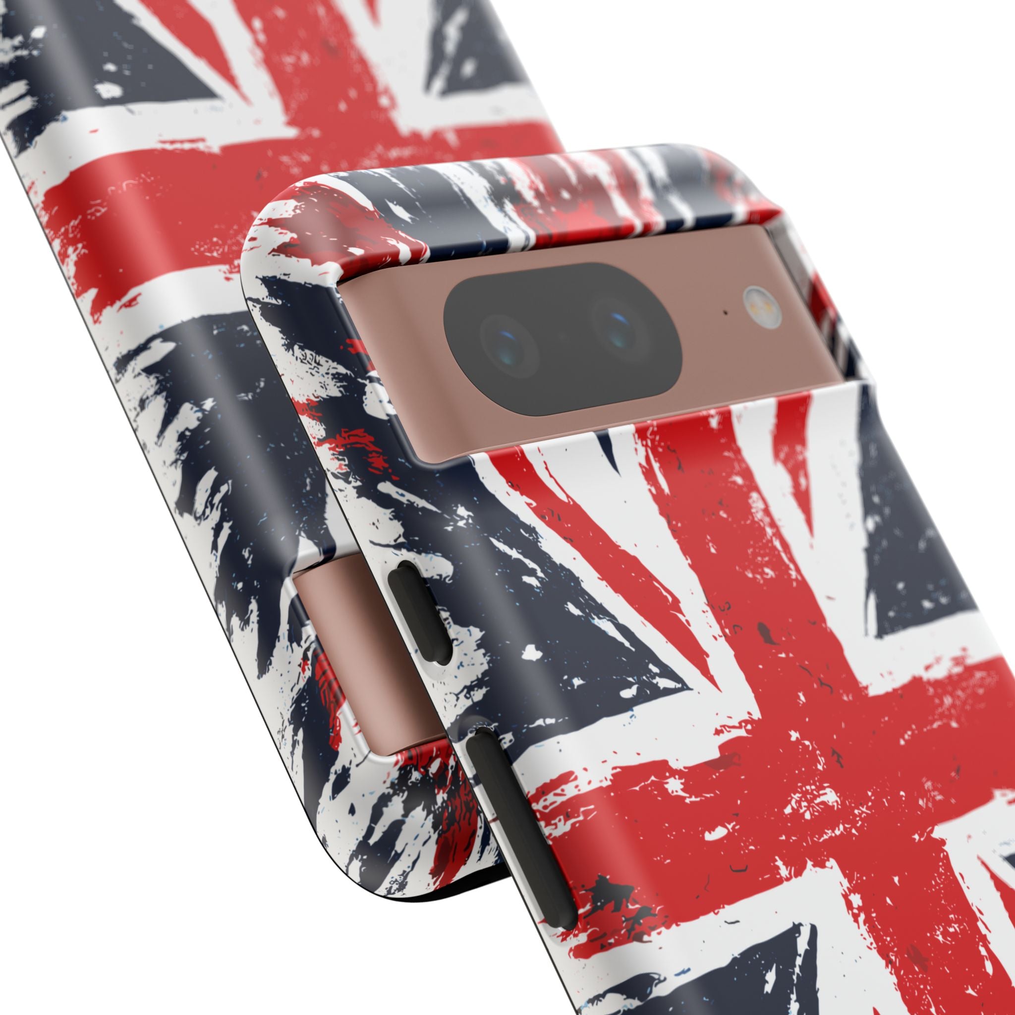 Union Jack Phone Case — Distressed British Flag Tough Case