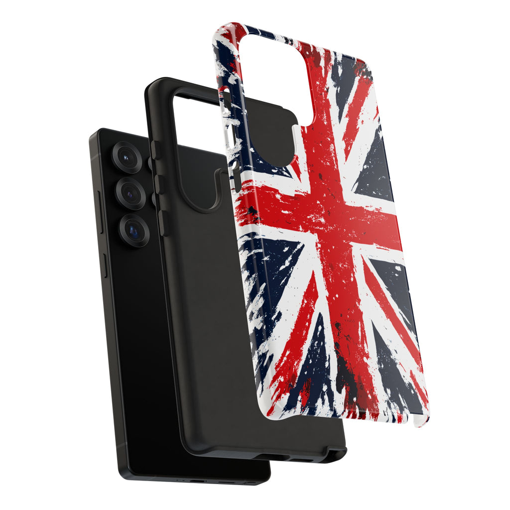 Union Jack Phone Case — Distressed British Flag Tough Case