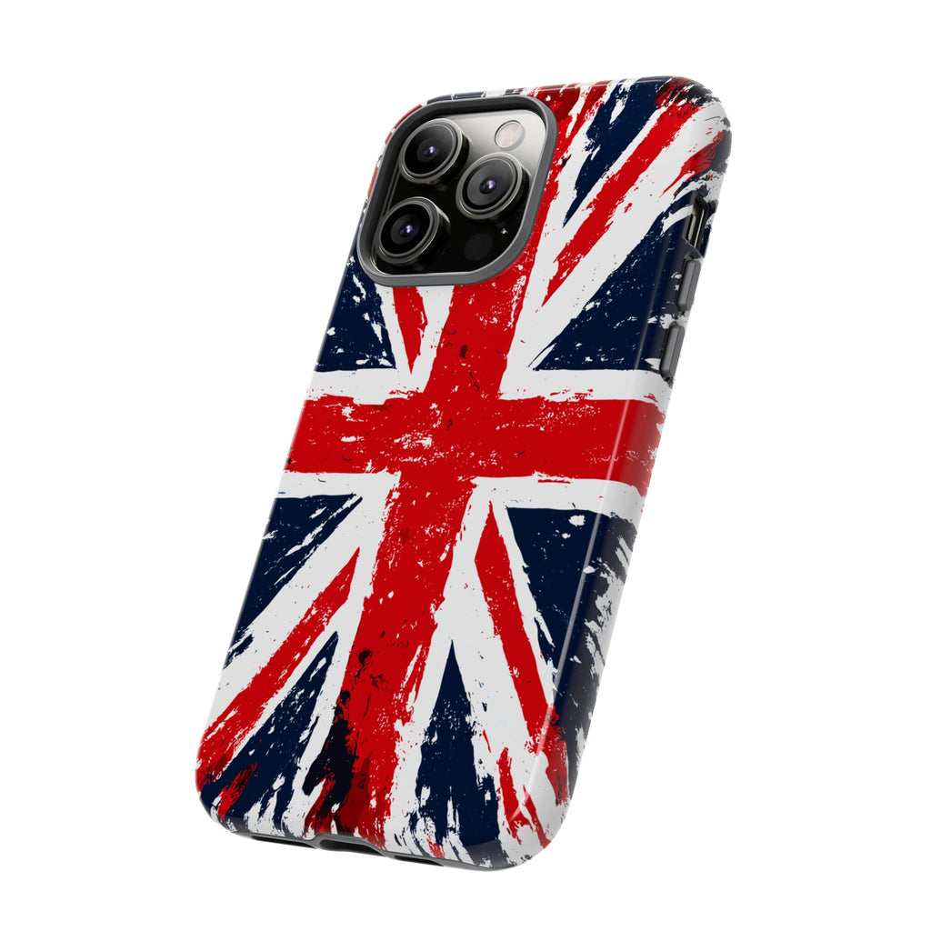 Union Jack Phone Case — Distressed British Flag Tough Case