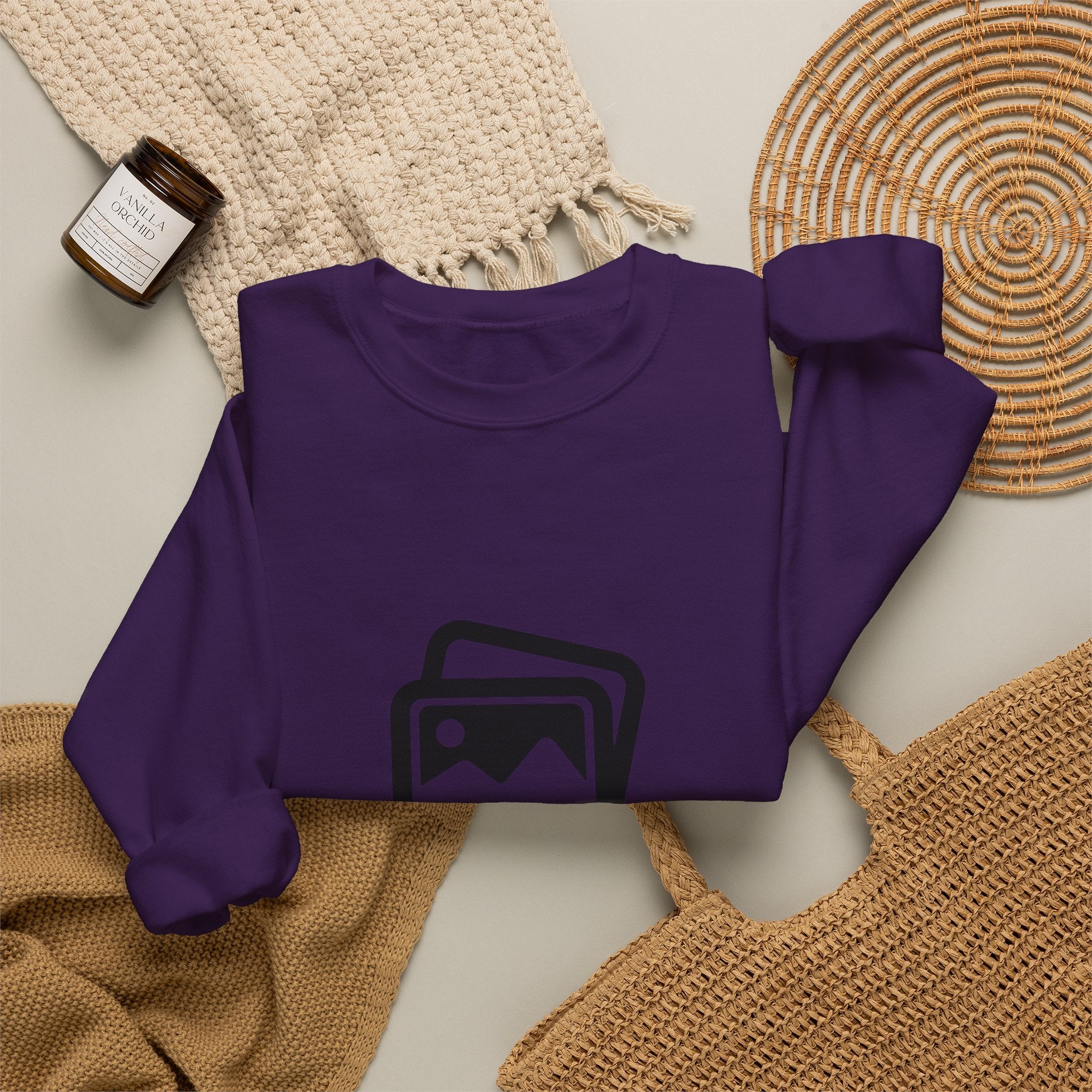 Custom Crewneck Sweatshirt — Personalized Image Print