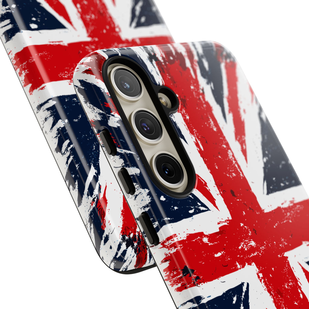 Union Jack Phone Case — Distressed British Flag Tough Case