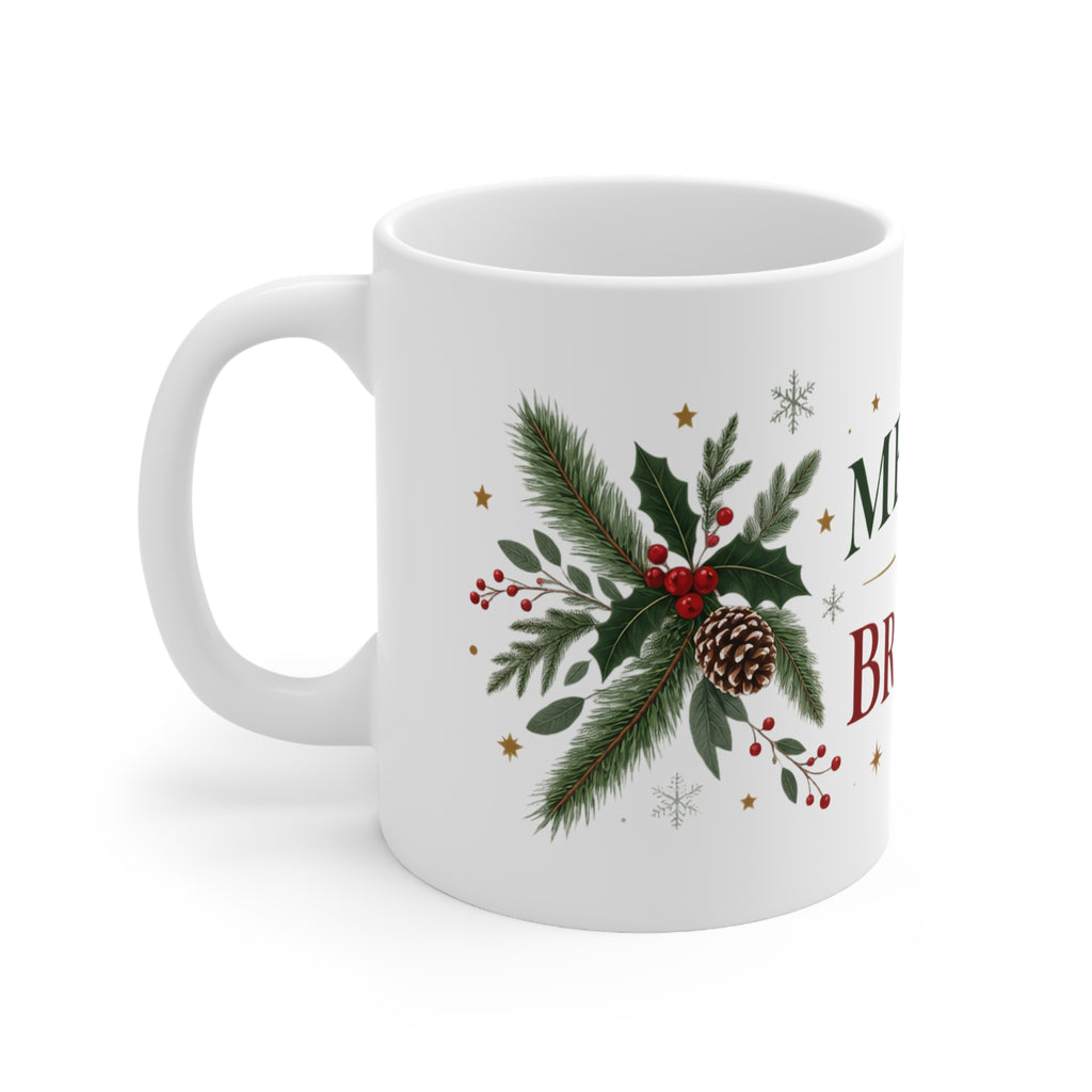 Merry & Bright Christmas Mug