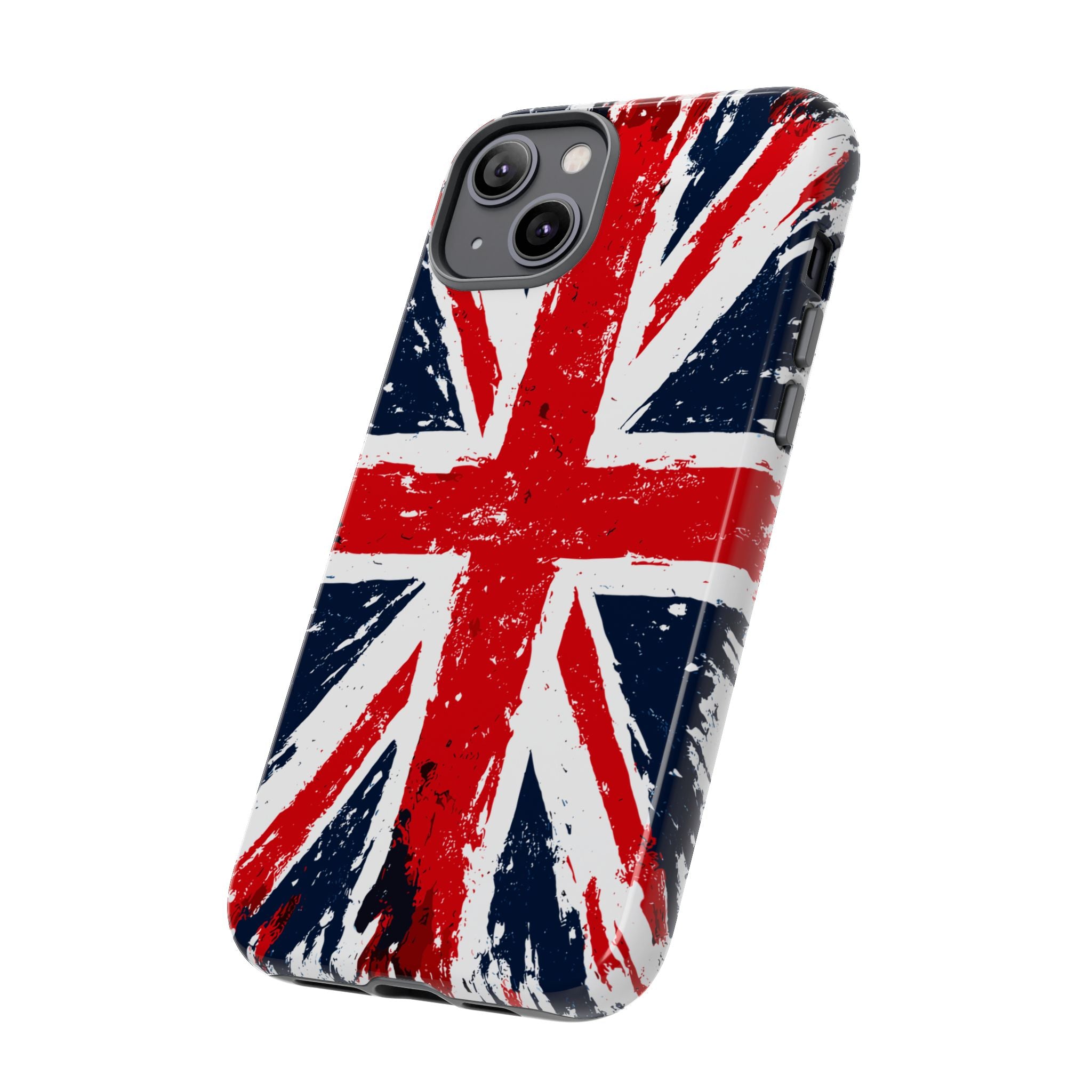 Union Jack Phone Case — Distressed British Flag Tough Case