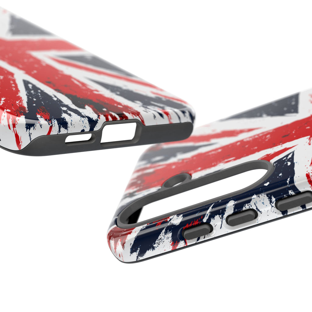 Union Jack Phone Case — Distressed British Flag Tough Case