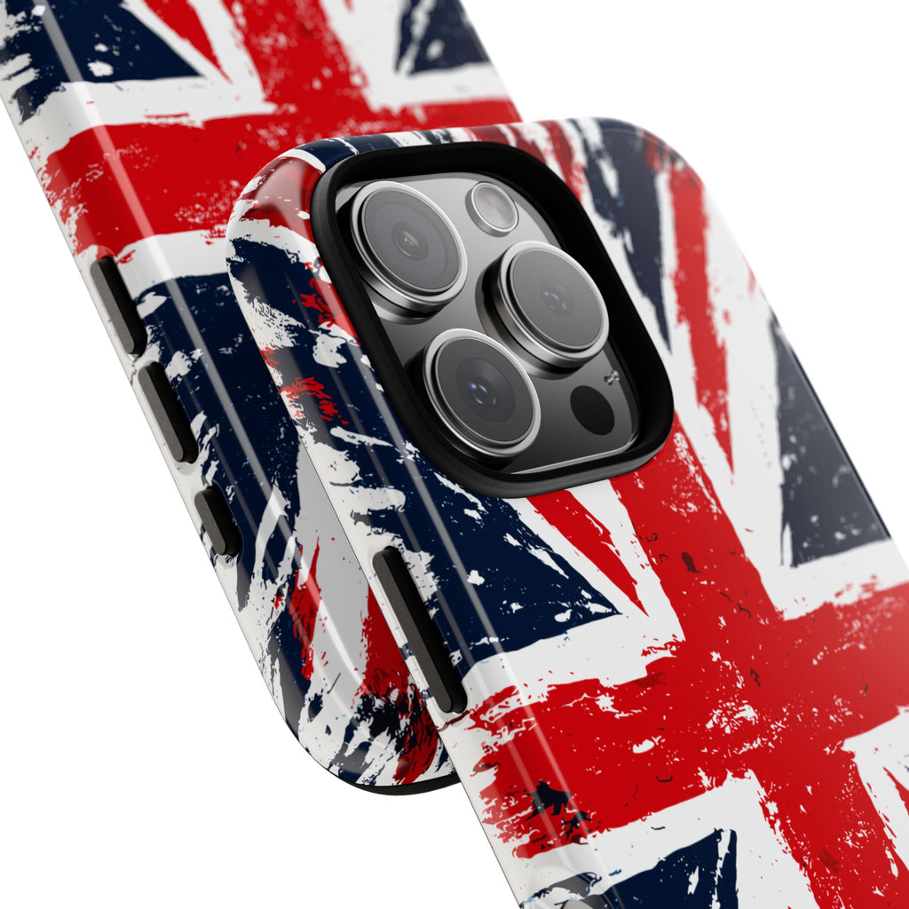 Union Jack Phone Case — Distressed British Flag Tough Case