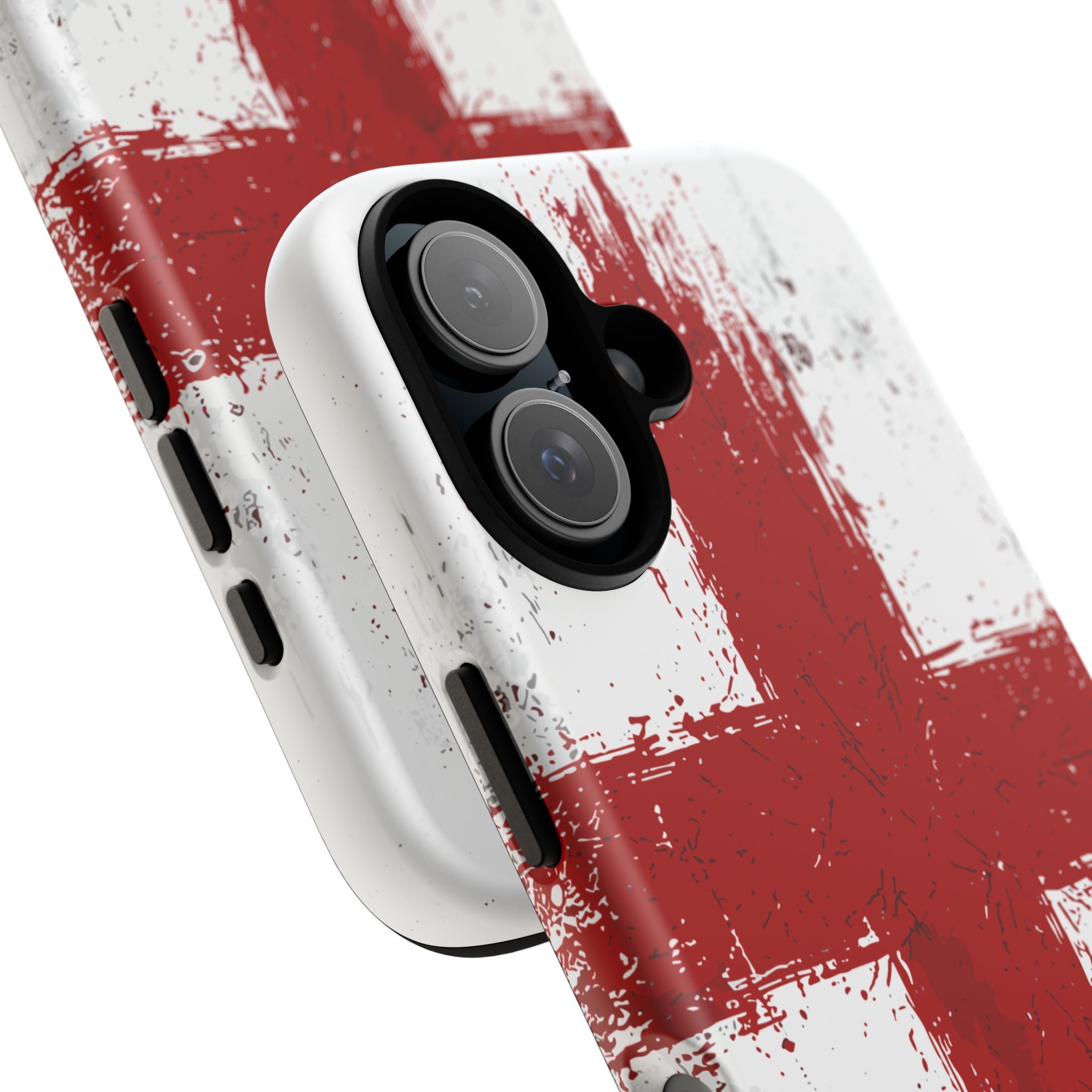 Phone Case - Distressed England St. George's Cross Patriotic Tough Case