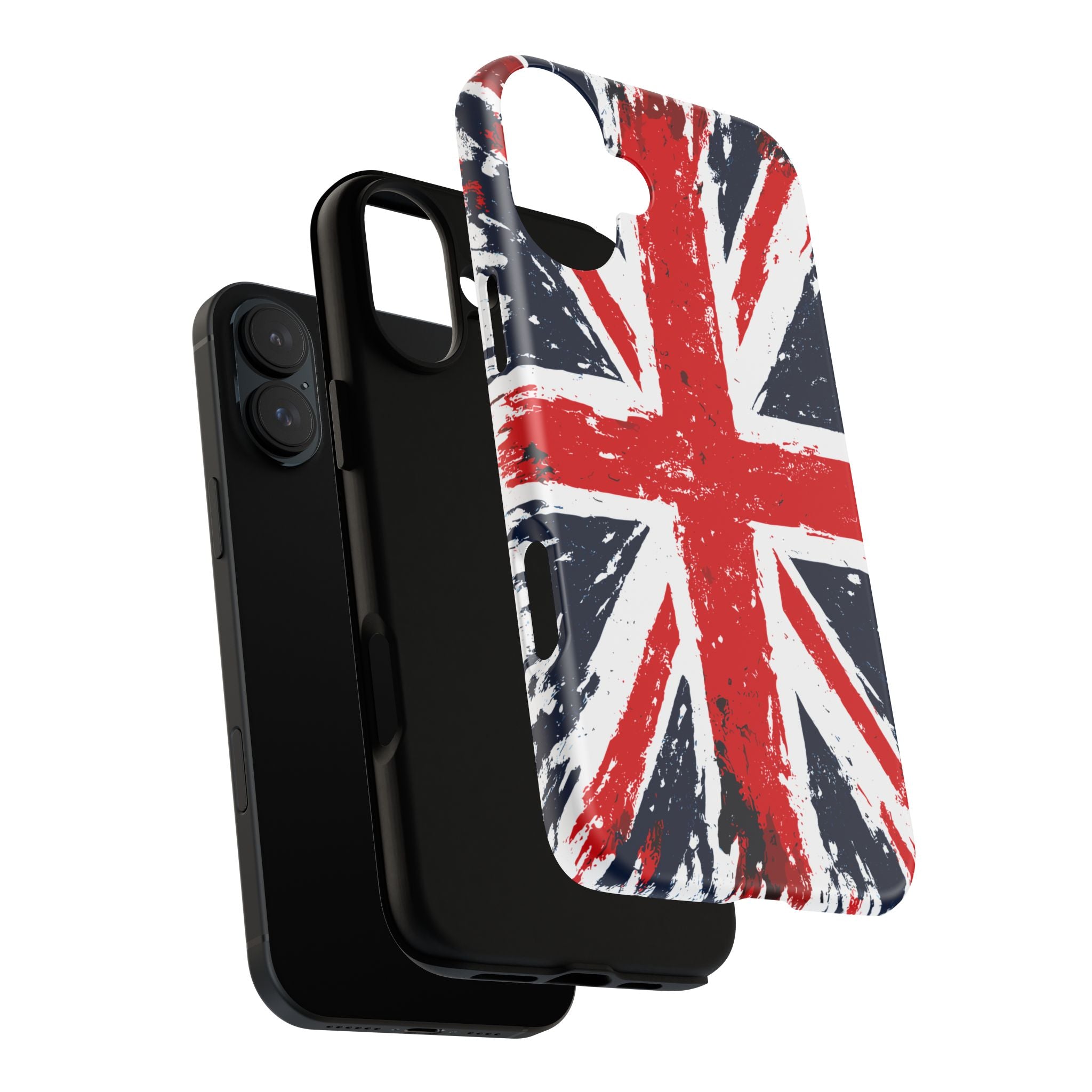Union Jack Phone Case — Distressed British Flag Tough Case
