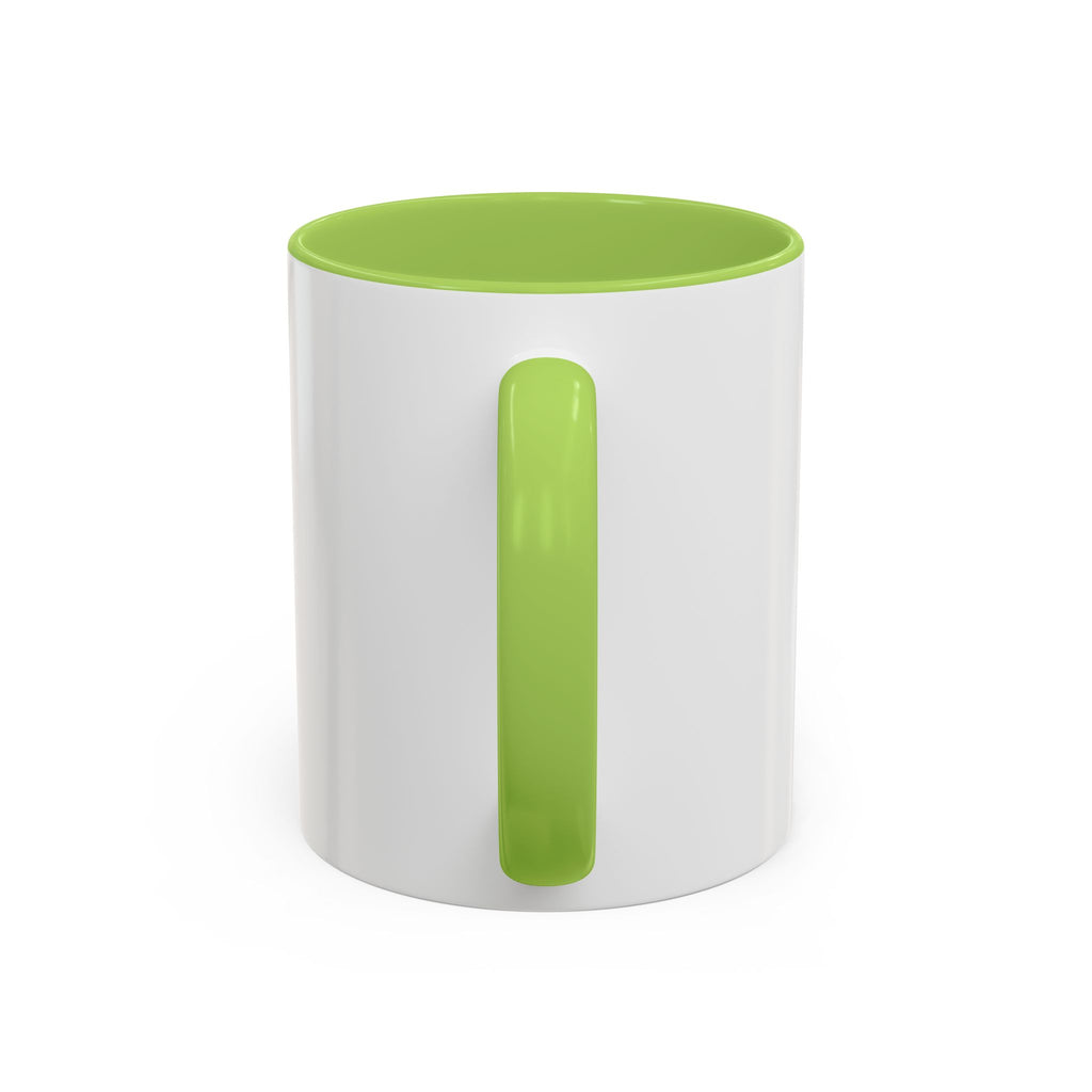 Personalized Accent Coffee Mug - Custom Text & Image, 11oz/15oz