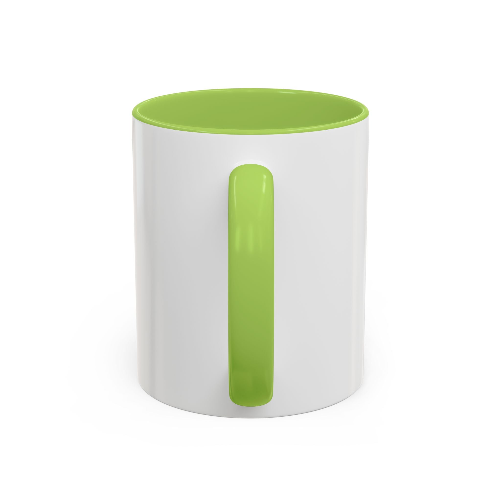 Personalized Accent Coffee Mug - Custom Text & Image, 11oz/15oz