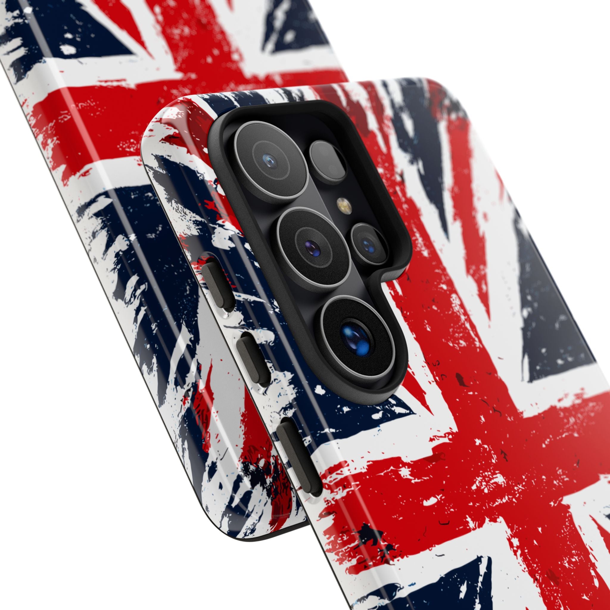 Union Jack Phone Case — Distressed British Flag Tough Case