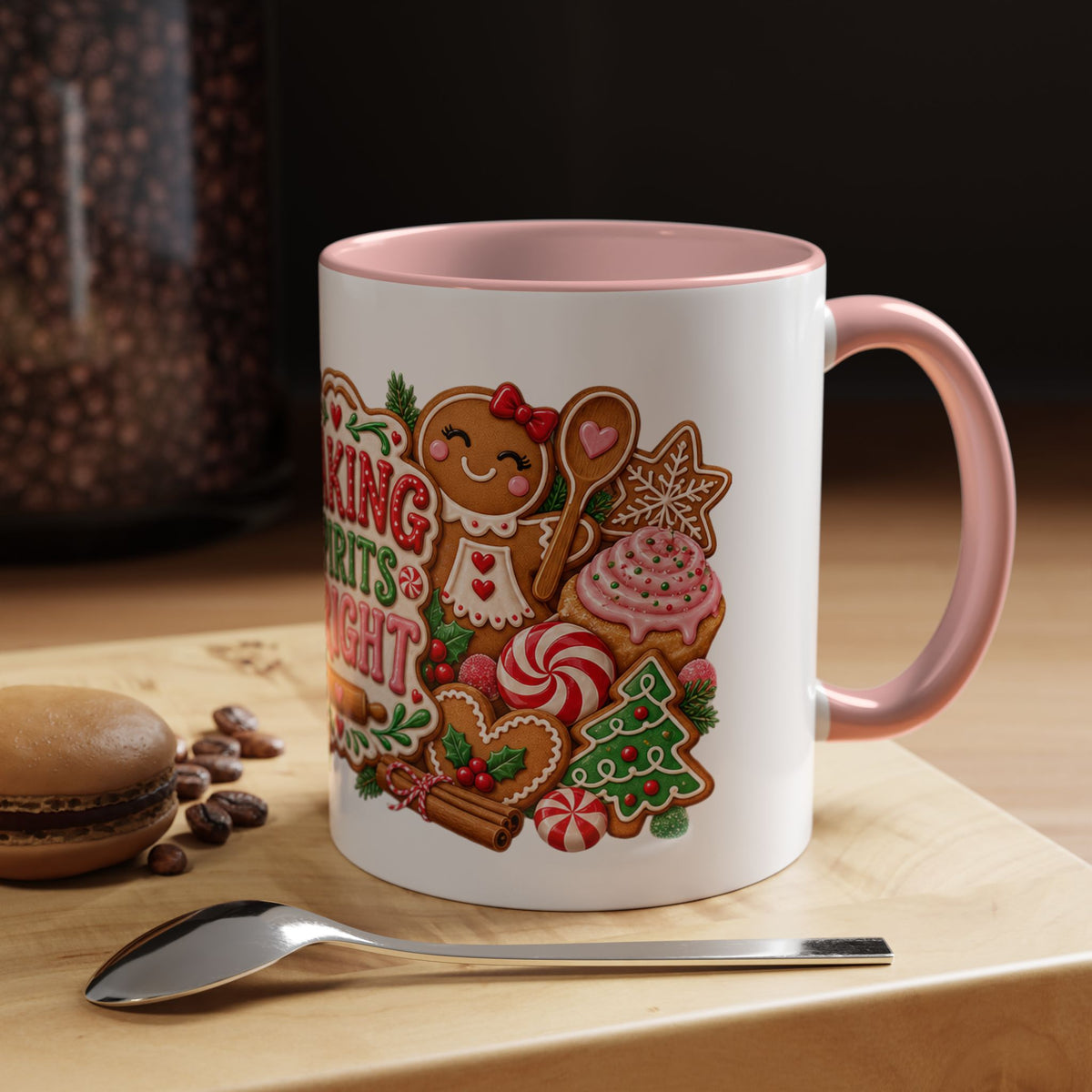 Baking Spirits Bright Christmas Coffee Mug