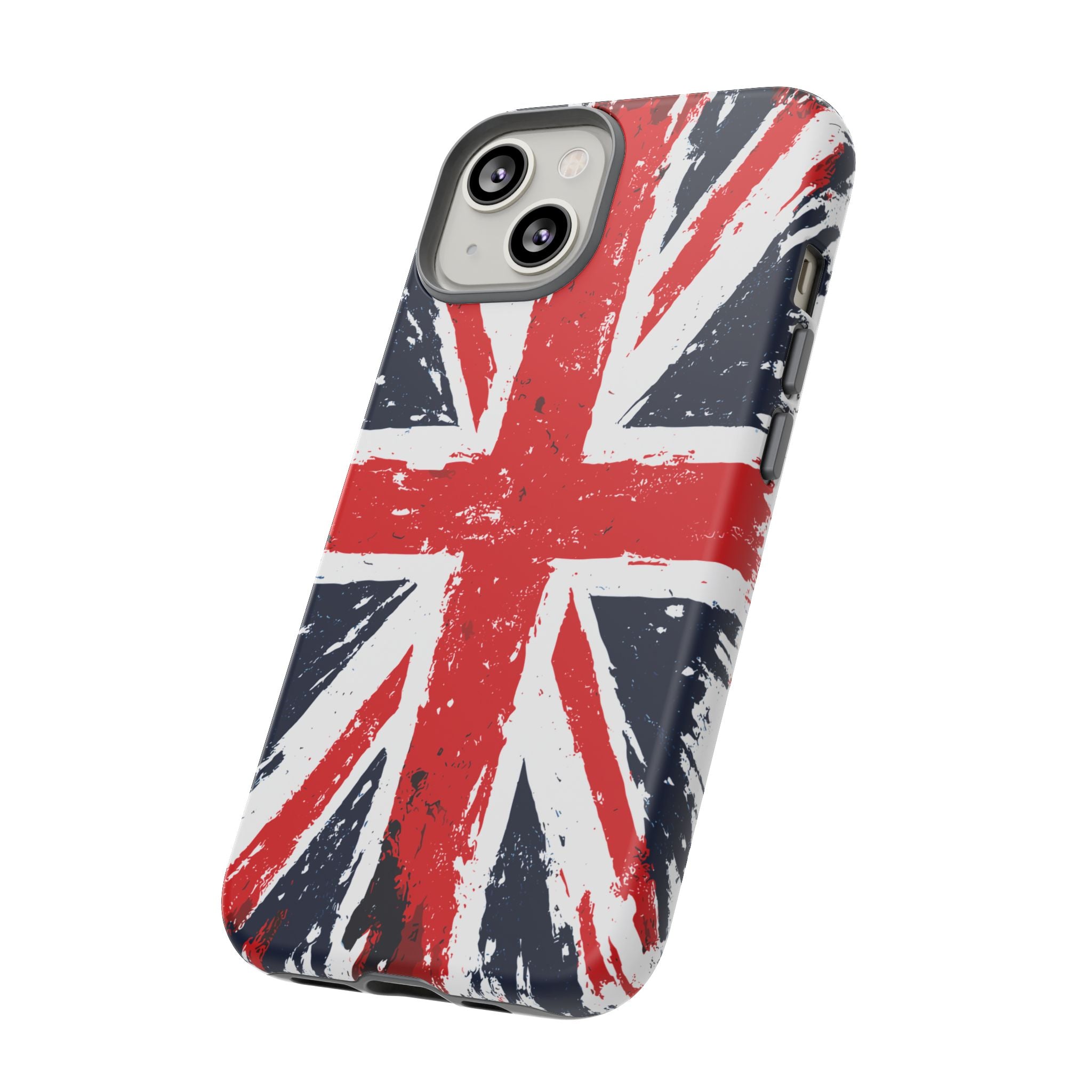 Union Jack Phone Case — Distressed British Flag Tough Case