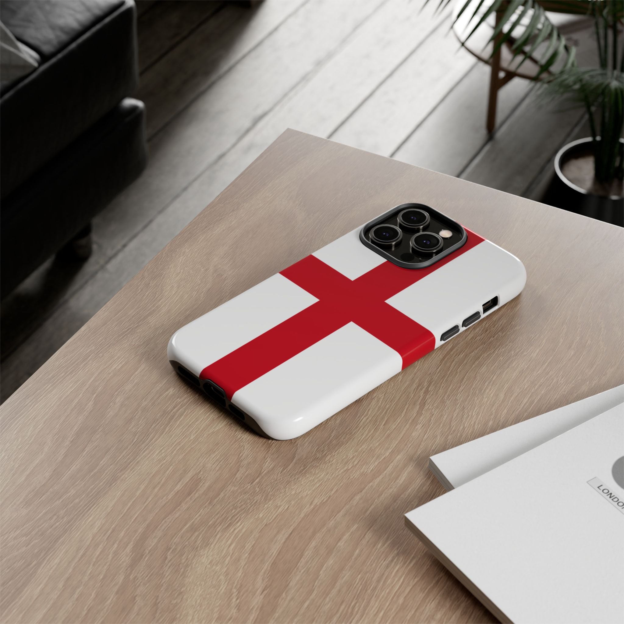 England Flag Tough Phone Case – St. George Cross Protective Cover