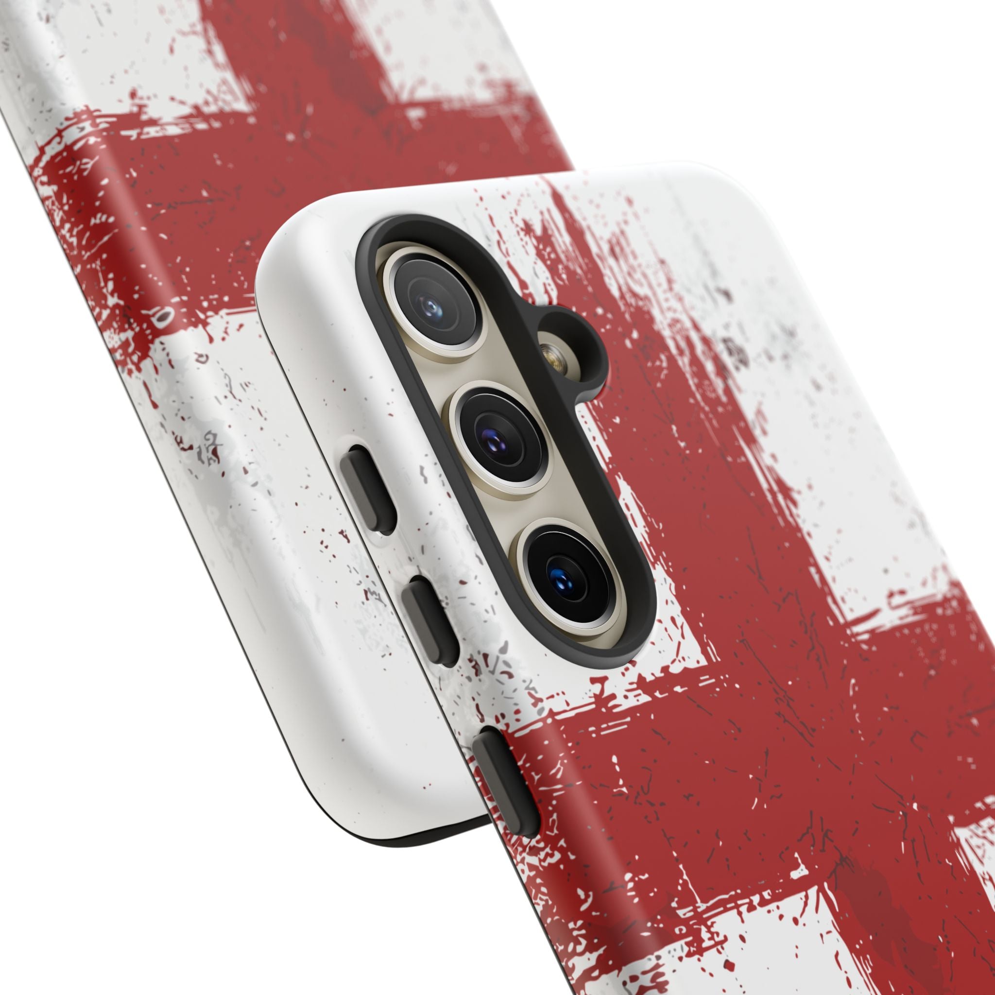 Phone Case - Distressed England St. George's Cross Patriotic Tough Case